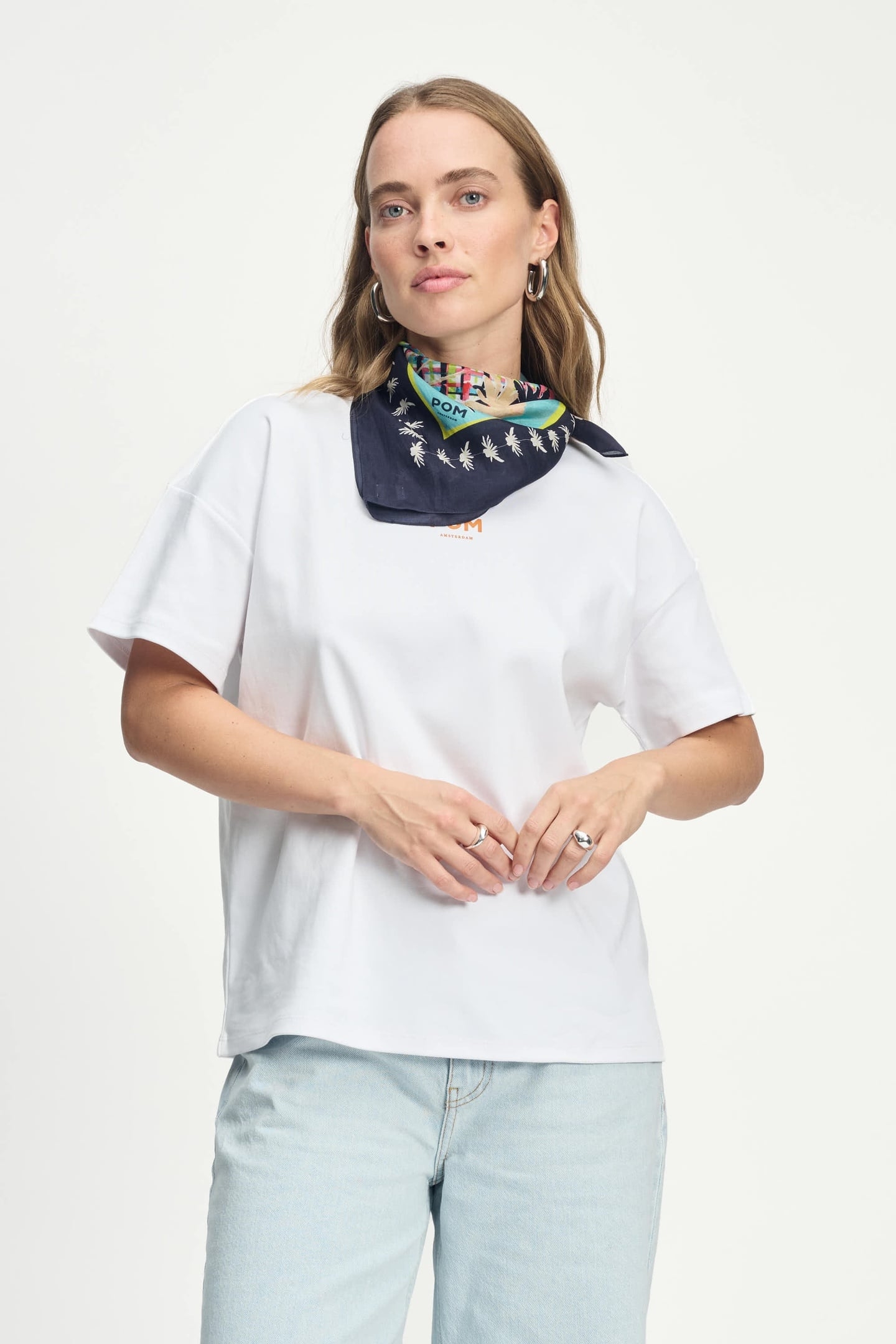 SHAWL - ARTISAN PARTY PETITE BLUE 1