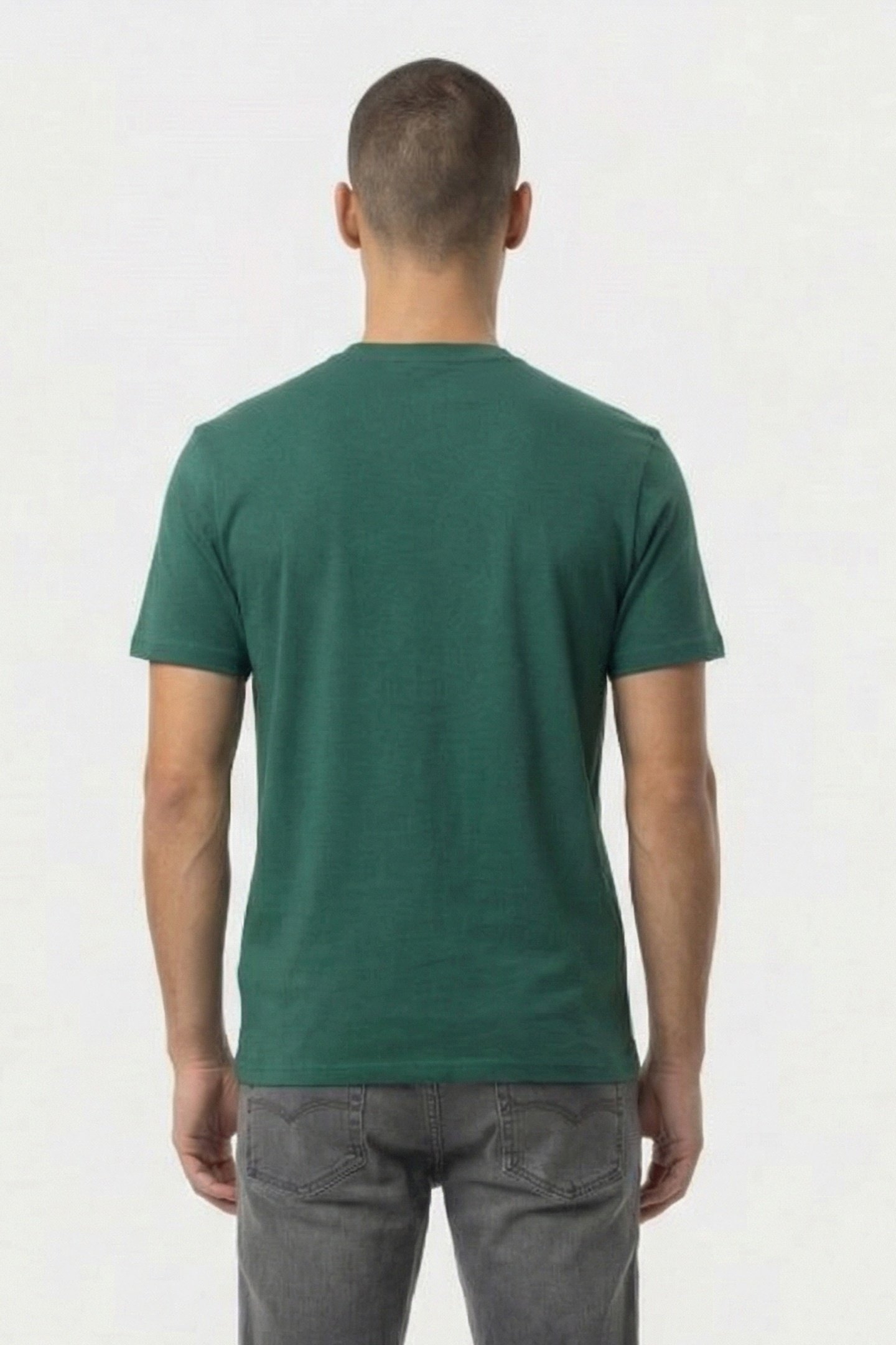 LAAS REGULAR TEE POSY GREEN 2