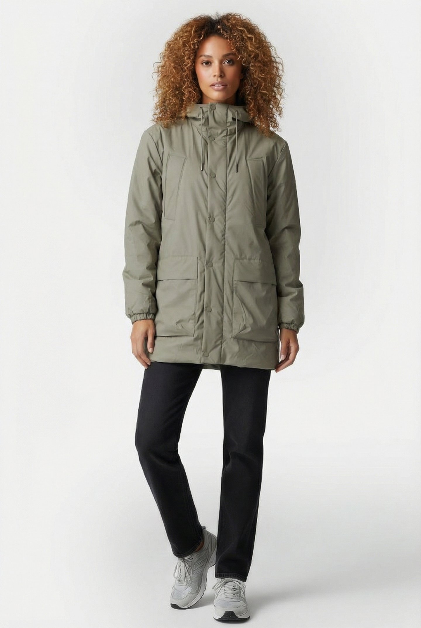 UNISEX LOHJA LONG INSULATED CARGO JACKET W3T2 DRIFT 2