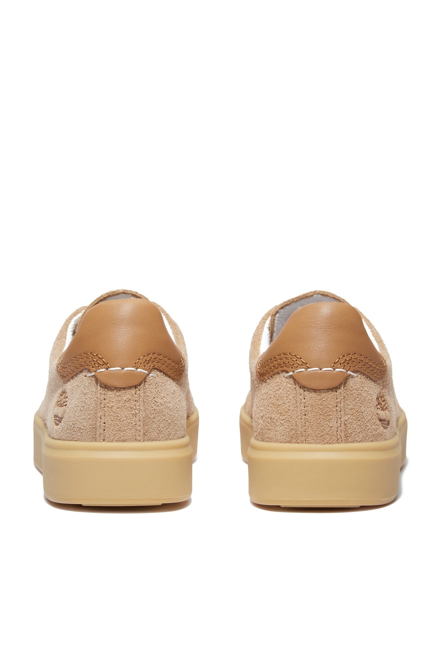 EMERSON STREET LOW LACE UP SNEAKER MEDIUM BEIGE SUEDE 5