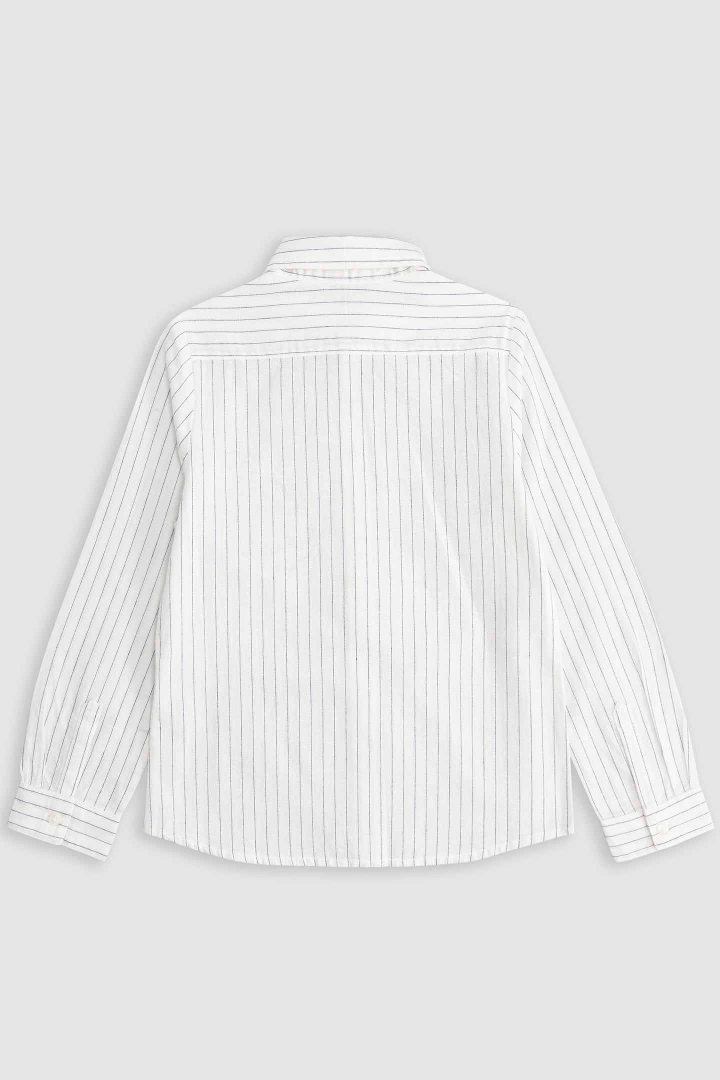 CREAM SHIRT WITH MAXI ANCHOR STRIPES 2