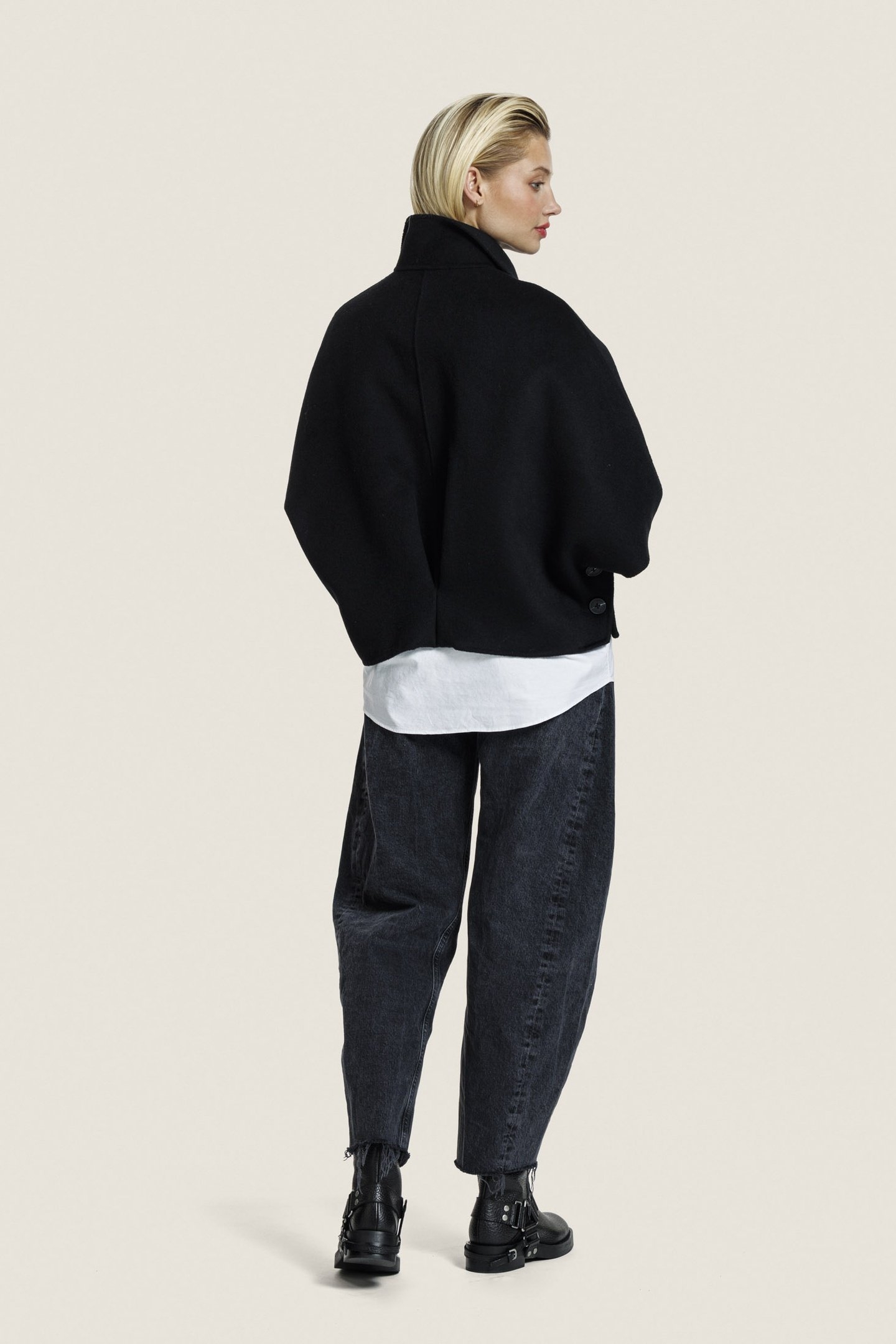 LIV WOOL JACKET BLACK 3