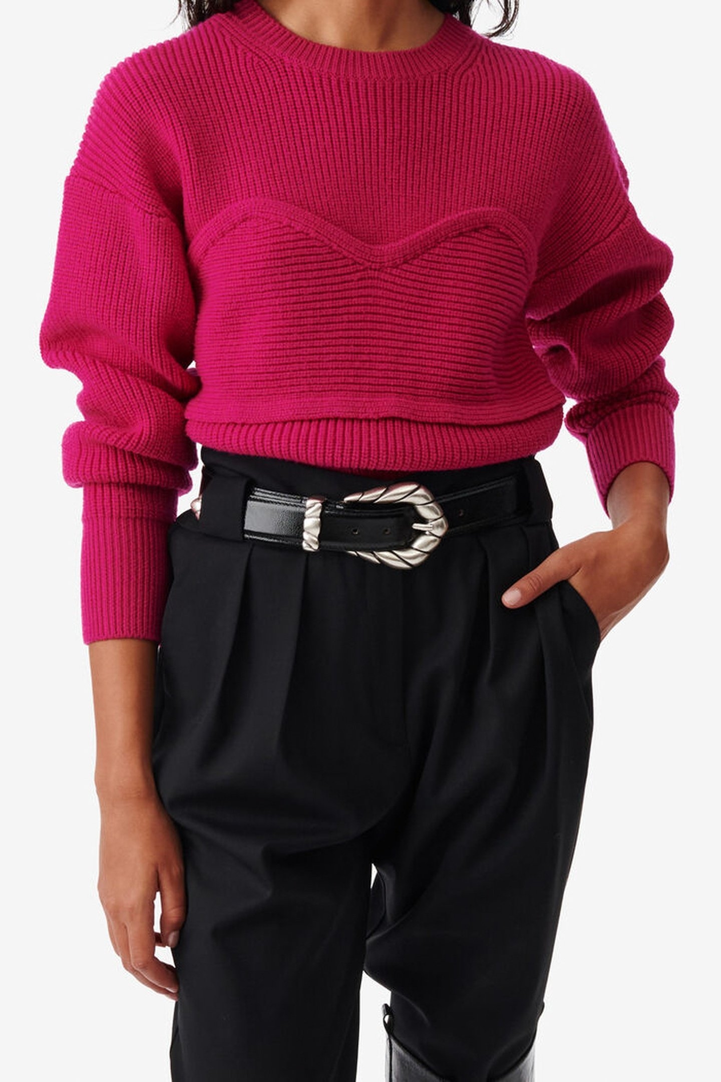GEDEON PULLOVER FUSHIA 1