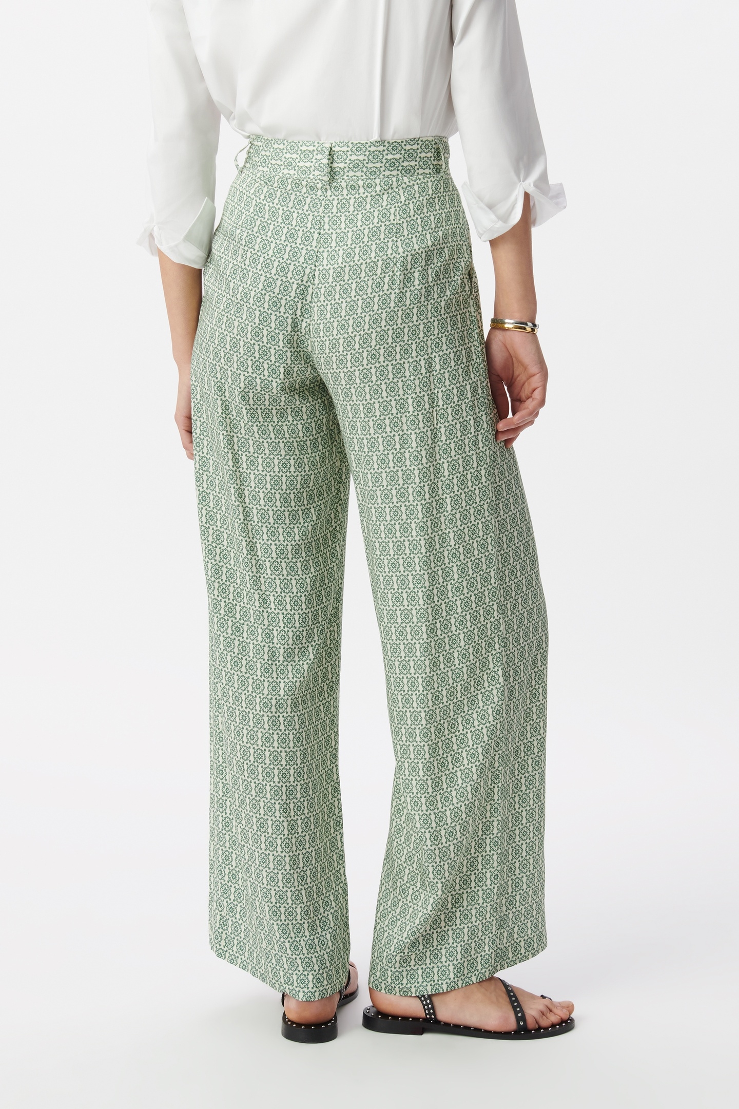 GREEN LENZING™ ECOVERO™ ETHNIC PANTS 4