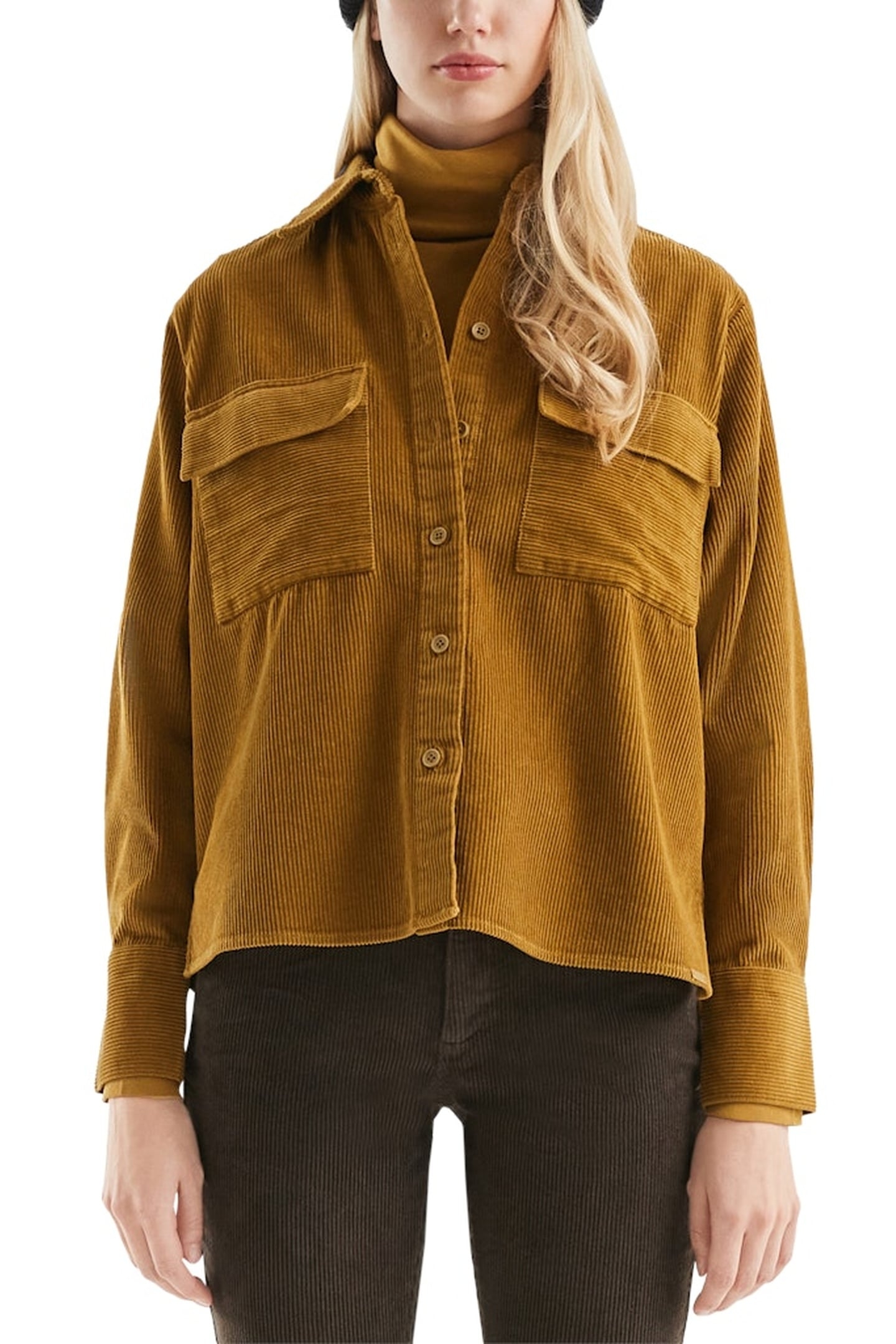 S.OLIVER-QS BLOUSES BROWN 2