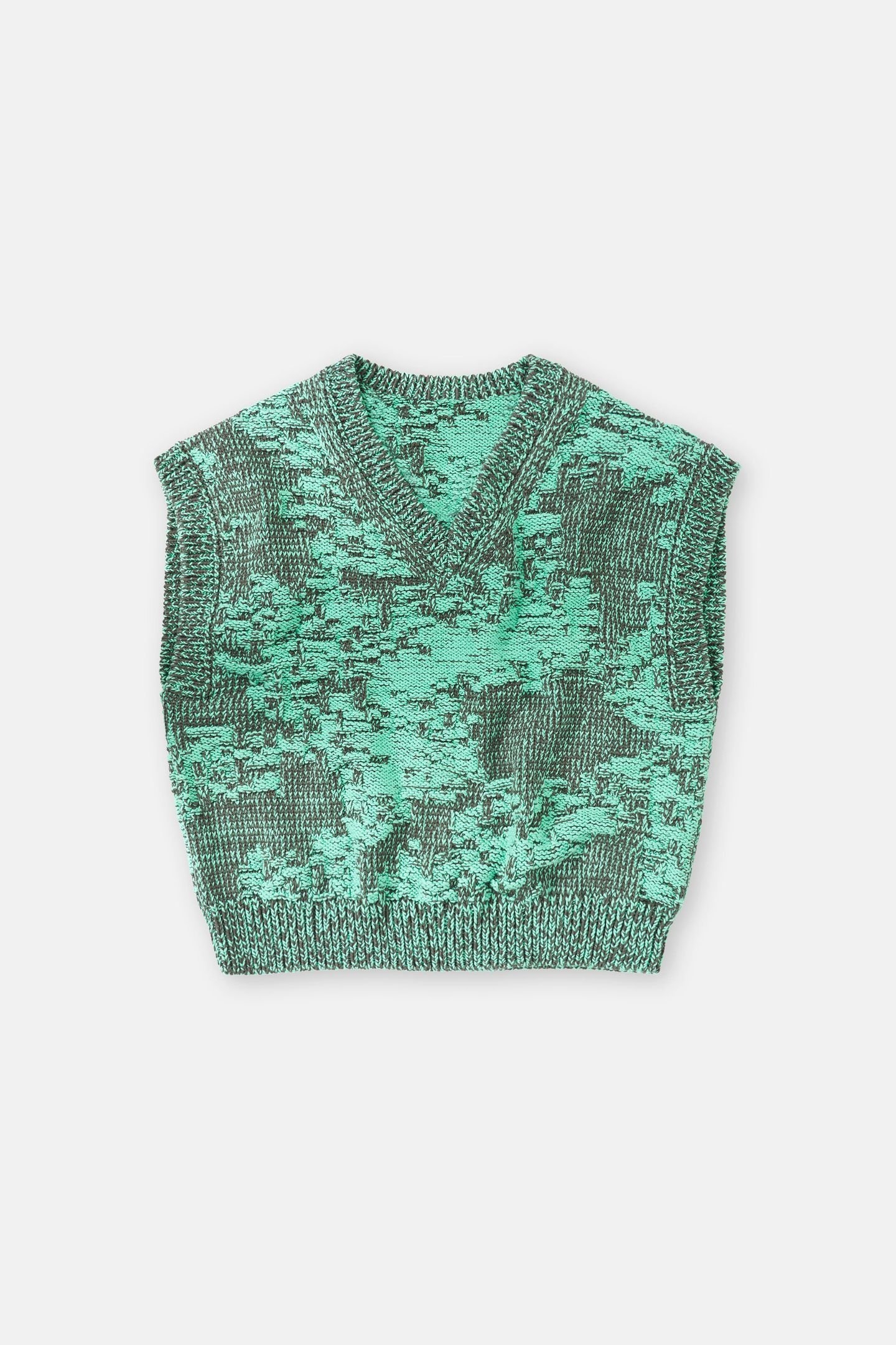 V NECK VEST KNITS GRIND 5