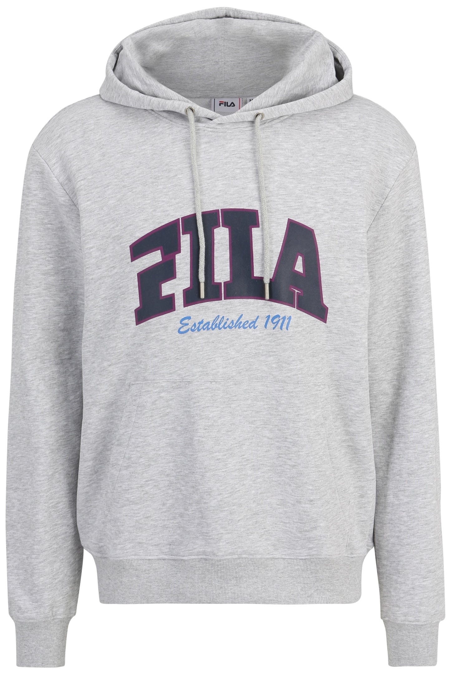 LANDEN REGULAR HOODIE LIGHT GREY MELANGE 4