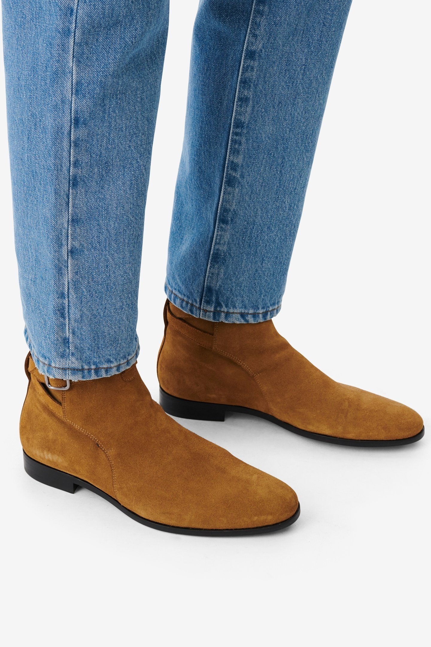 JOHD SUEDE LOW BOOTS BEIGE 1