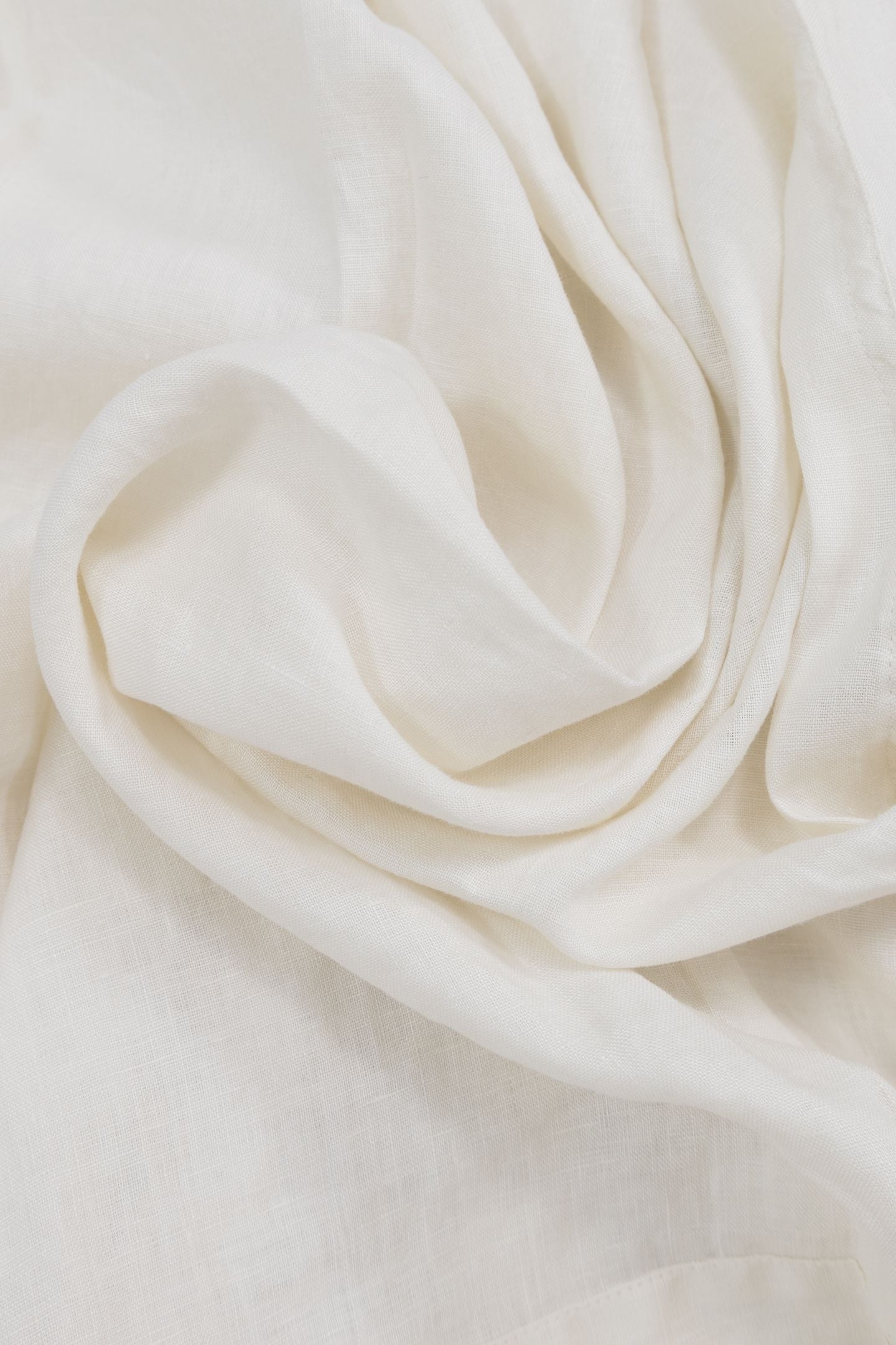 CHALK LINEN REGULAR SHIRT WITH MANDARIN COLLAR 8