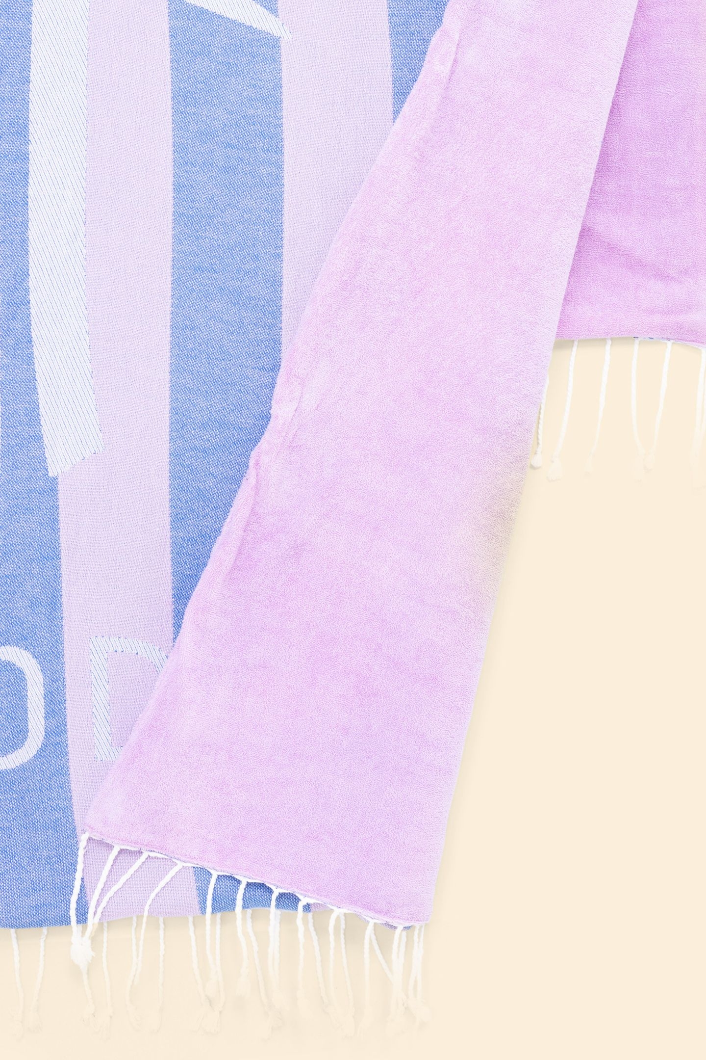 LILAC AND BLUE FOUTA INDIGO 2