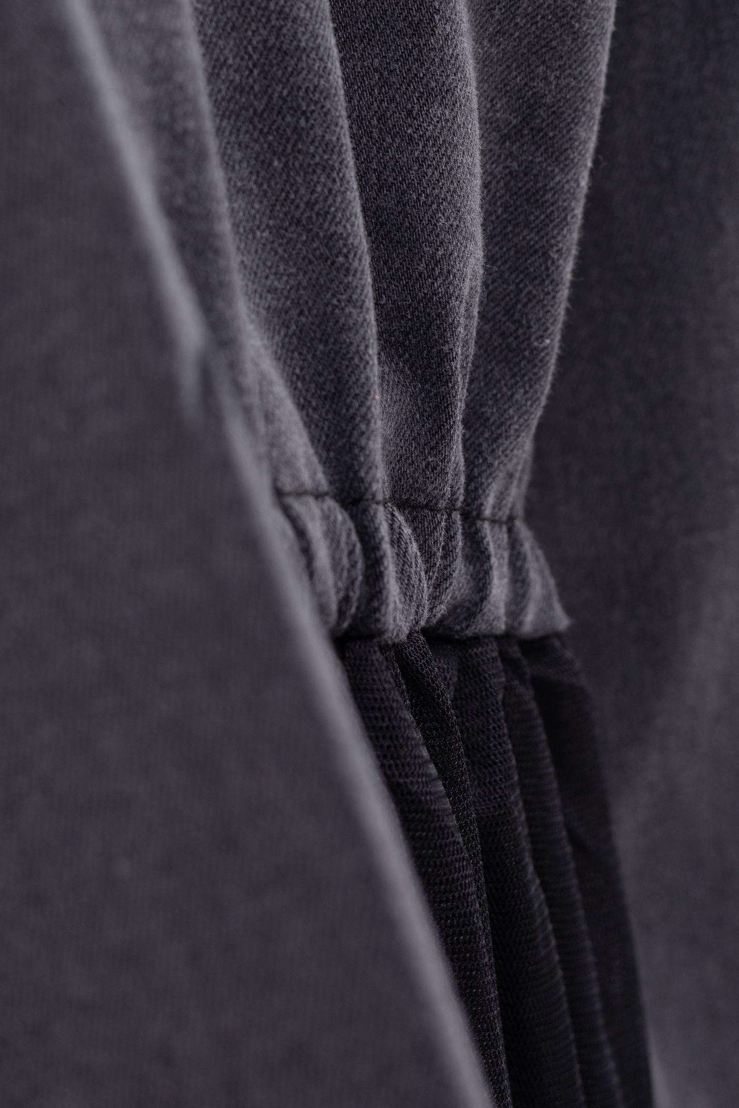 GIRL'S GRAY TWO-MATERIAL TULLE UNDERSKIRT DRESS 8