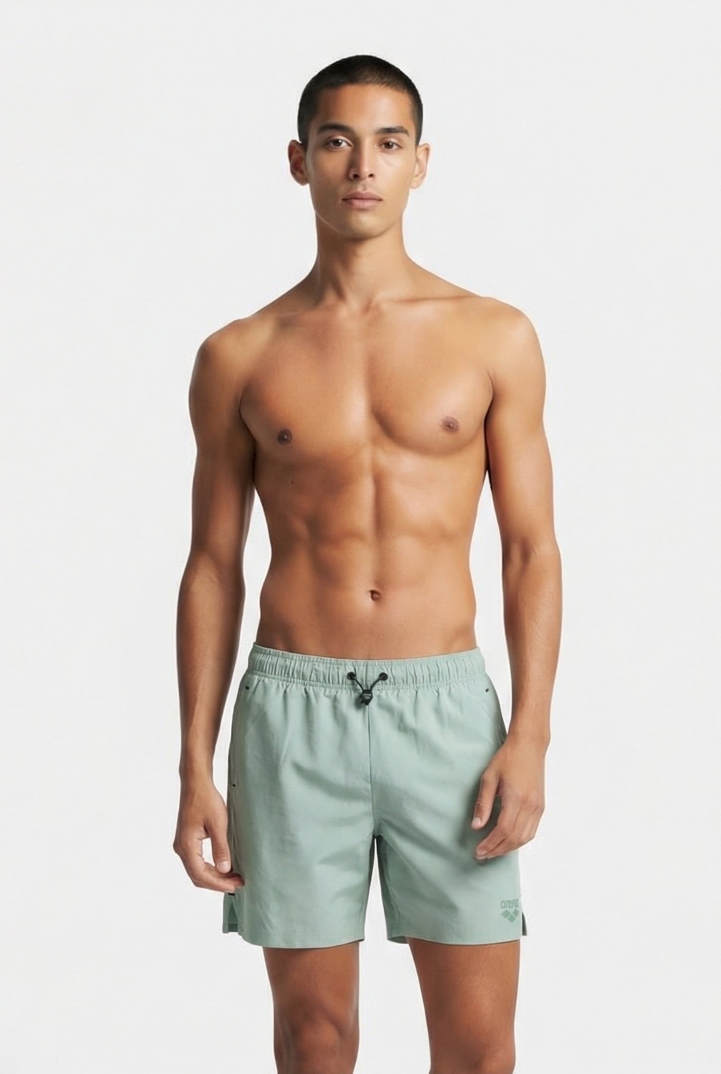 MEN'S ARENA EVO BEACH SHORT SOLID JADE 1