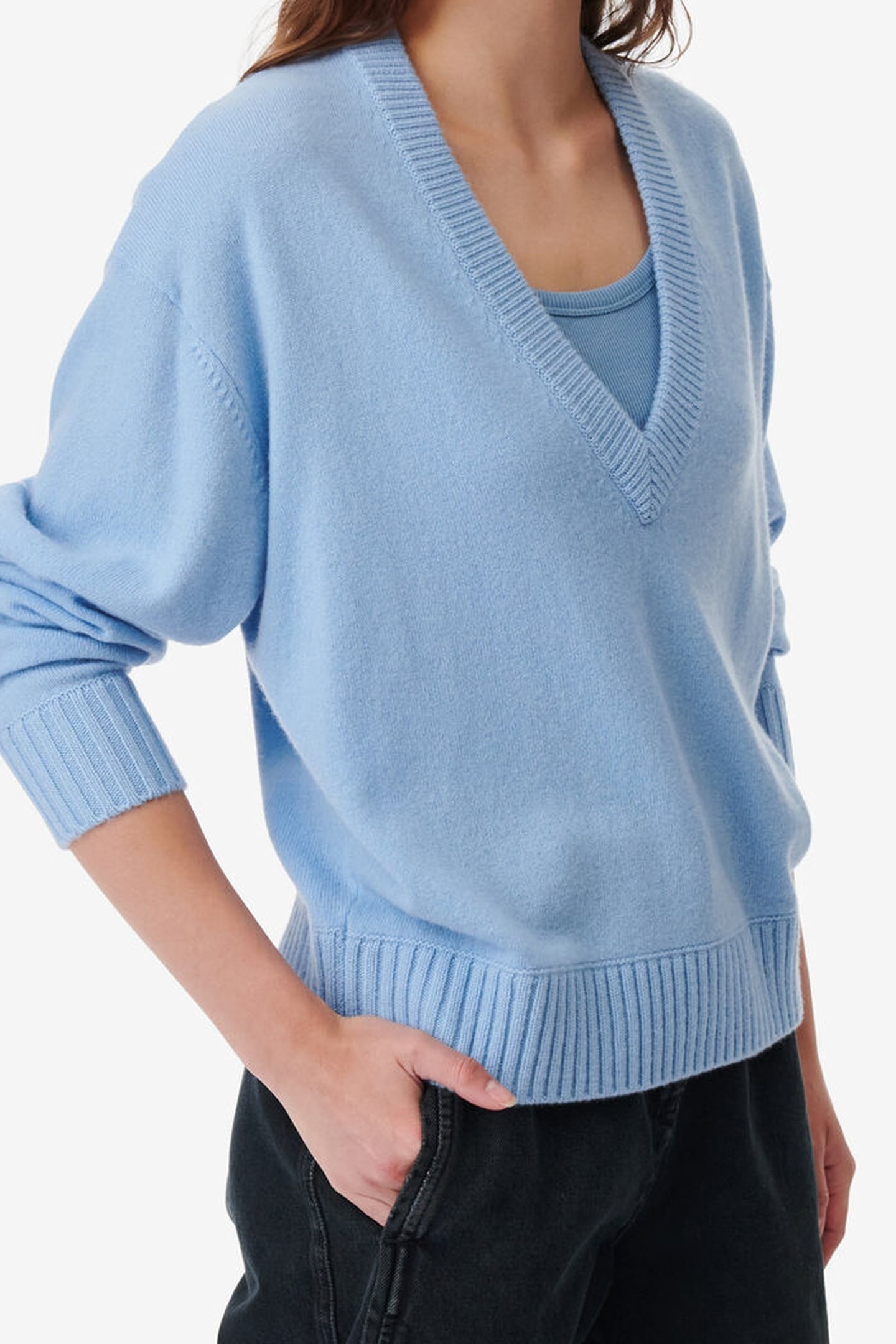 IZIE PULLOVER LIGHT BLUE 1