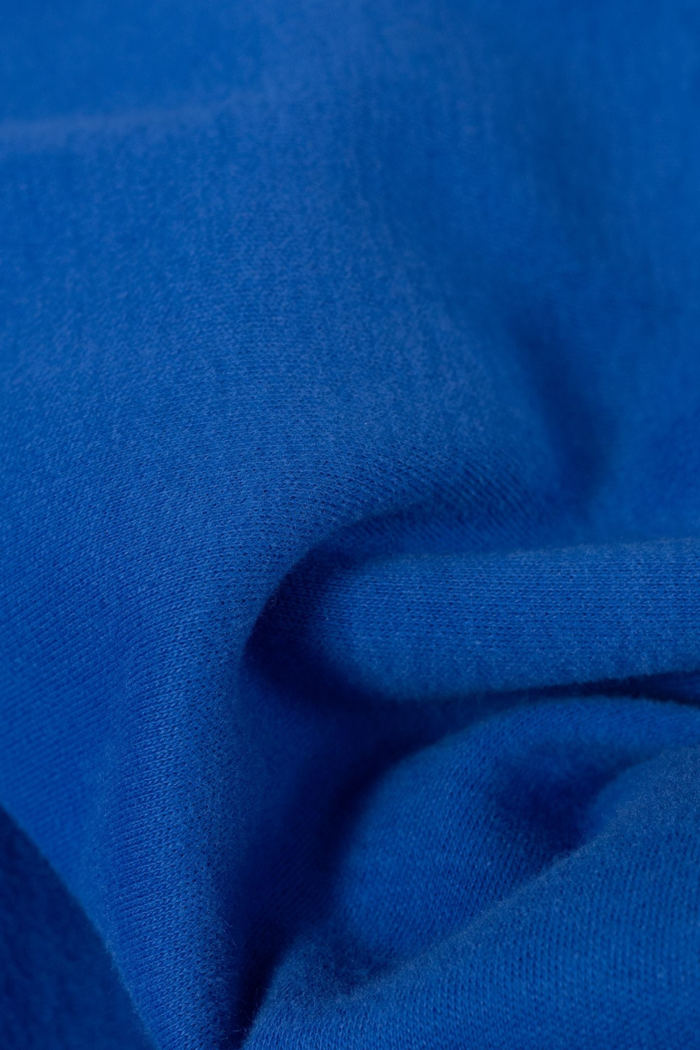 BLUE DRESS WITH ZIPPED POLO NECK ELECTRIC BLUE 7