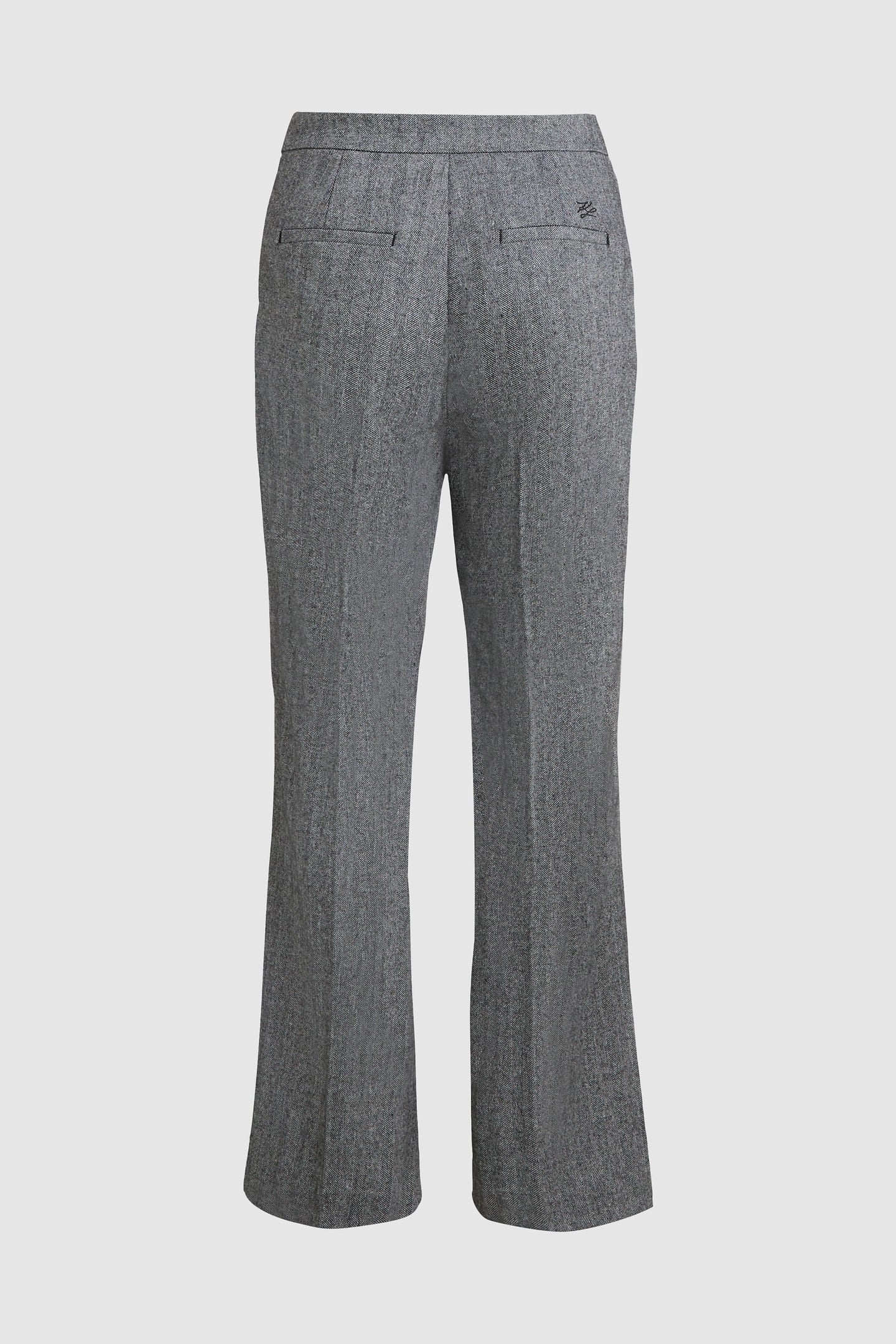 GREY/BLACK TWEED PANTS 5