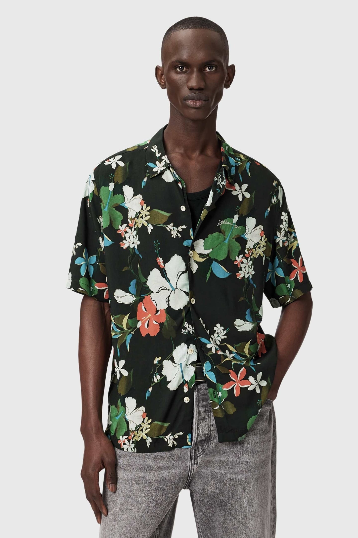 KOH CHANG SS SHIRT JET BLACK 1