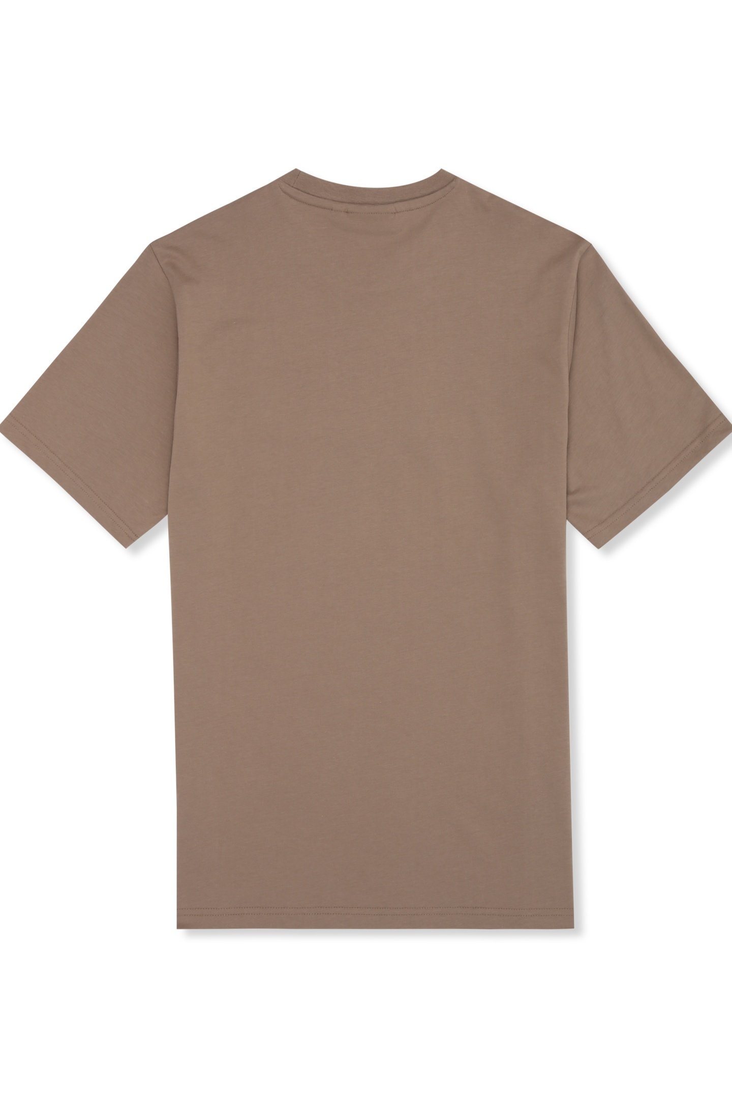 UNISEX VALSERA REGULAR LOGO T-SHIRT TAUPE GRAY 4