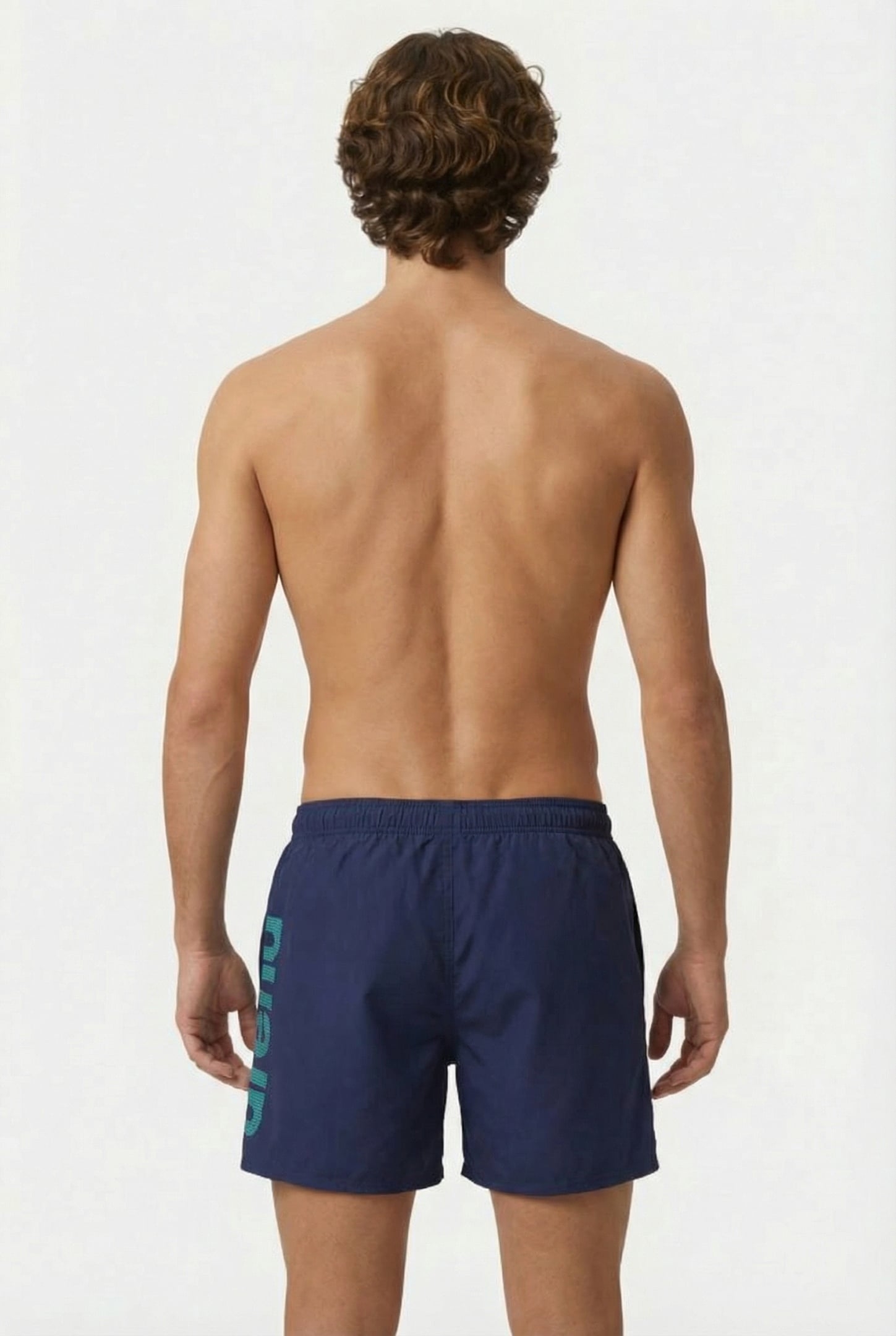 FUNDAMENTALS ARENA LOGO BOXER R NAVY-TURQUOISE 2