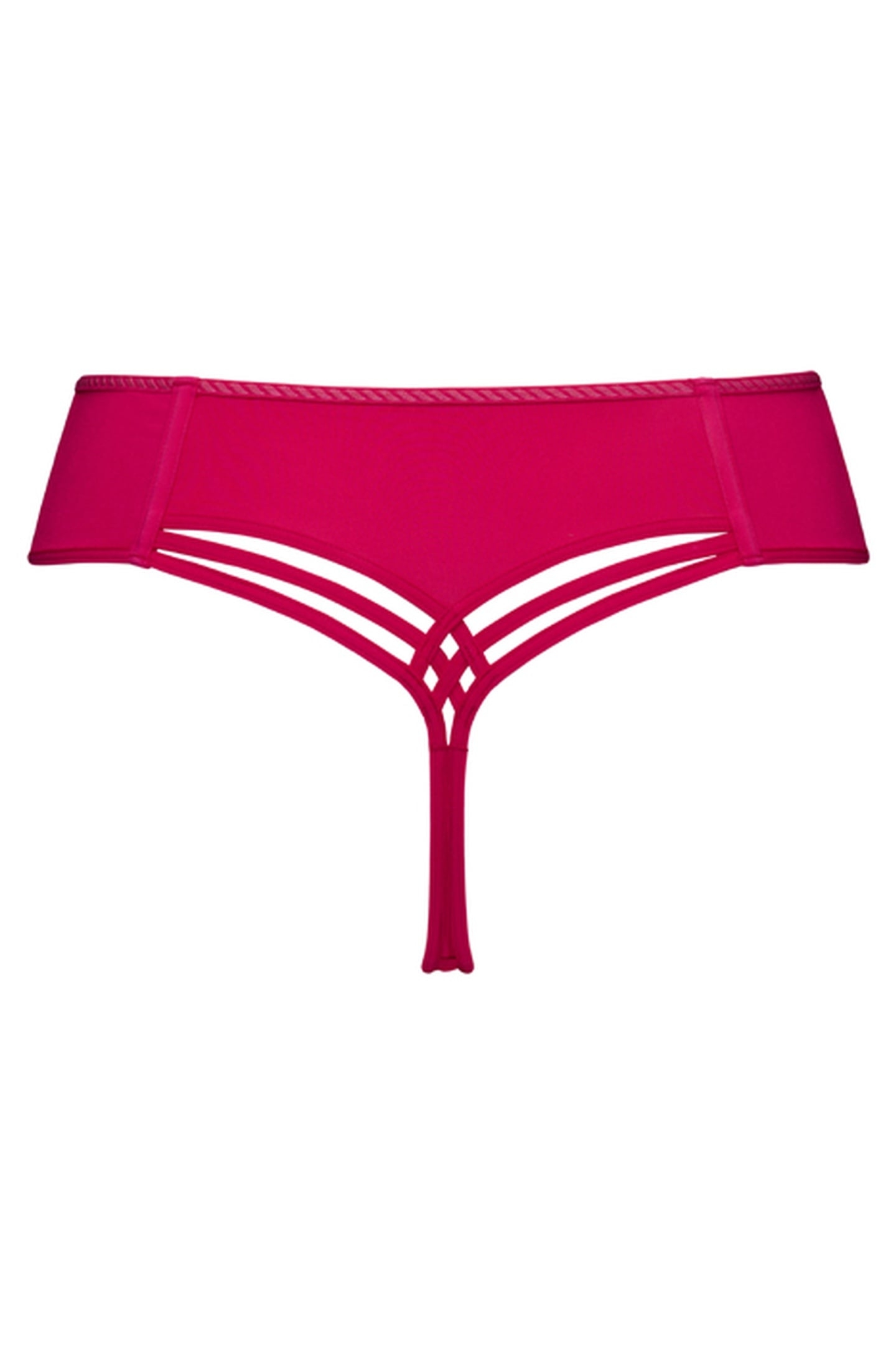 DAME DE PARIS AZALEA RED THONG 4