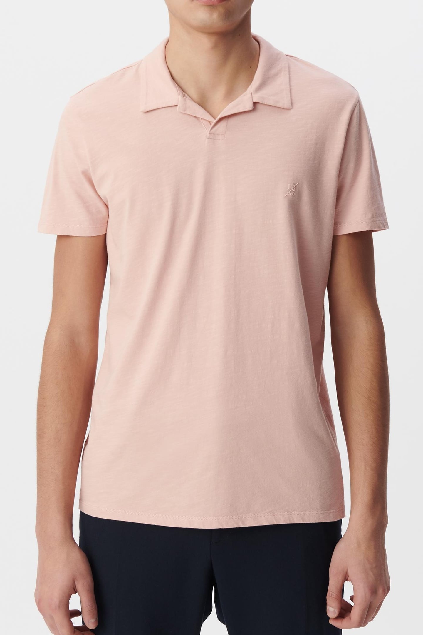 PINK ORGANIC COTTON POLO SHIRT 2