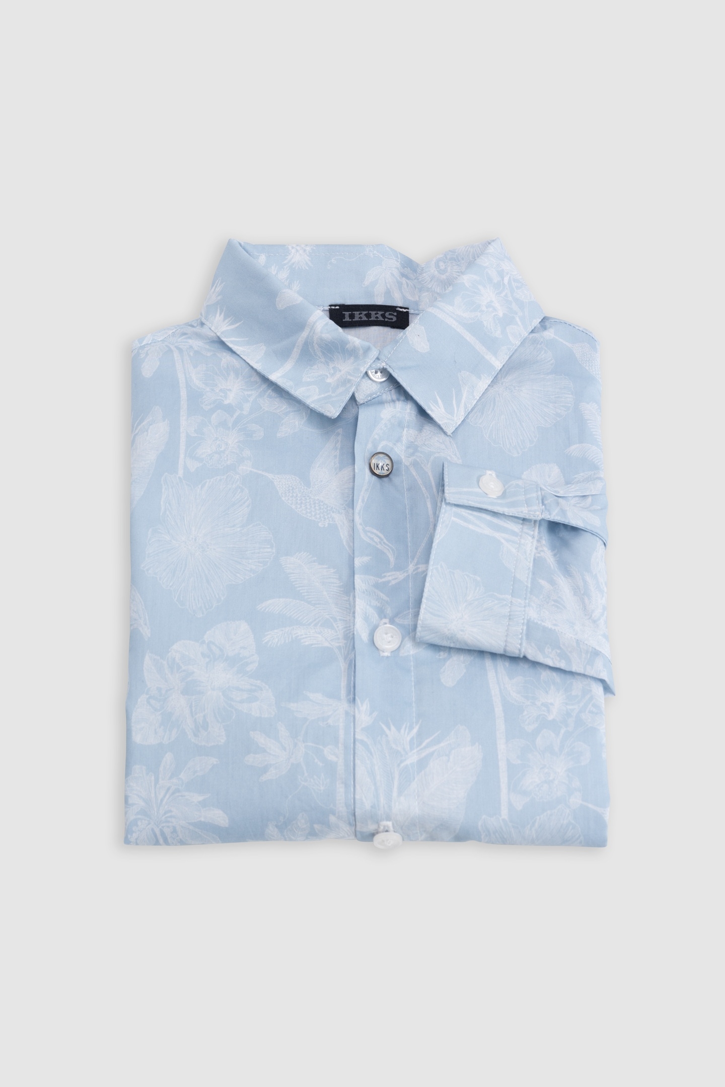 BLUE EXOTIC LIBERTY FABRIC SHIRT 3