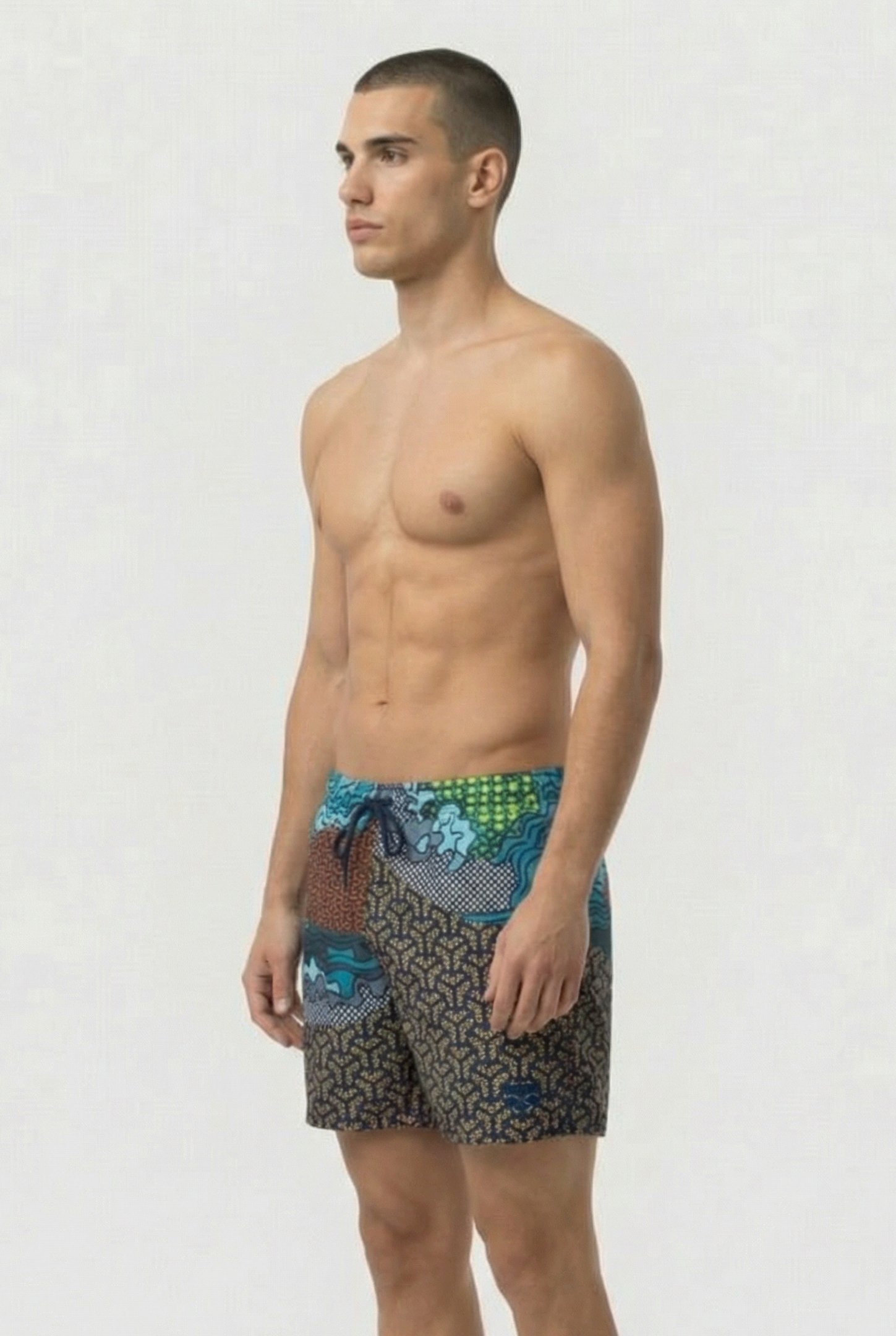 MEN'S BEACH BOXER PLACED SKY&BEACH 3