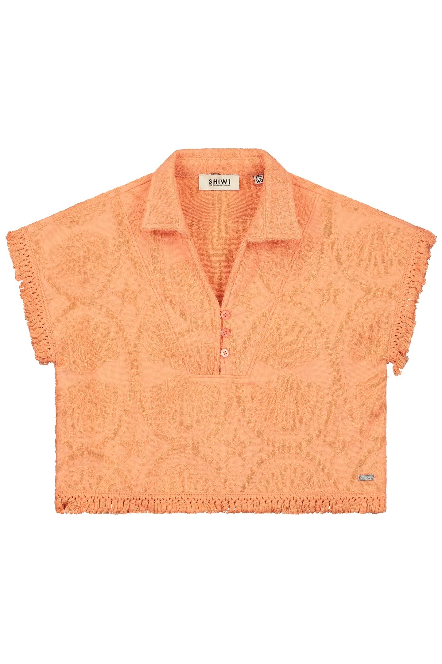 GIRLS ISRI TOP SEA PEARL ORANGE PEACH SEA PEARL 1