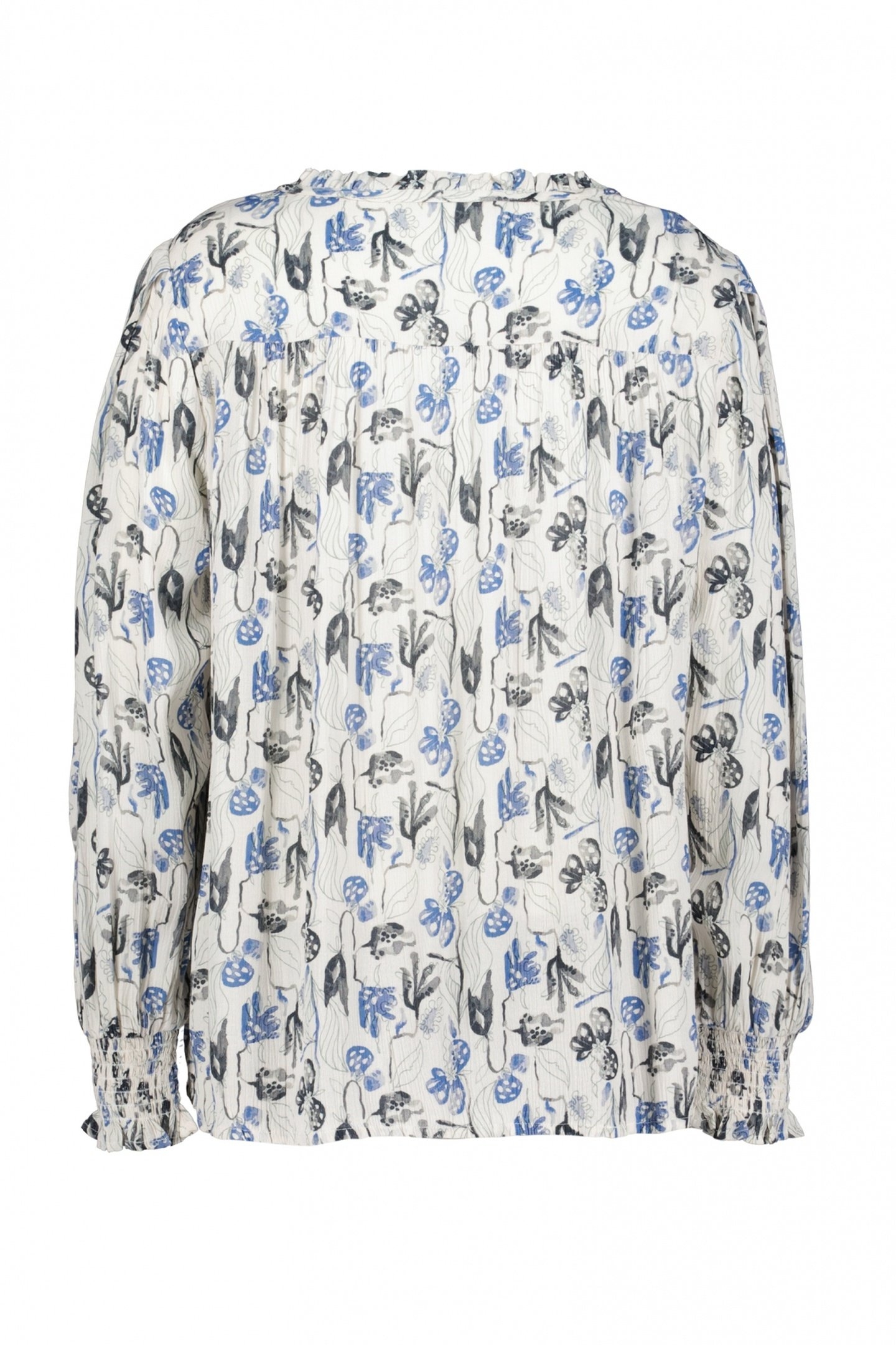 BLOUSE VIENNA OFFWHITE AMBIANCE XS PRINT 6