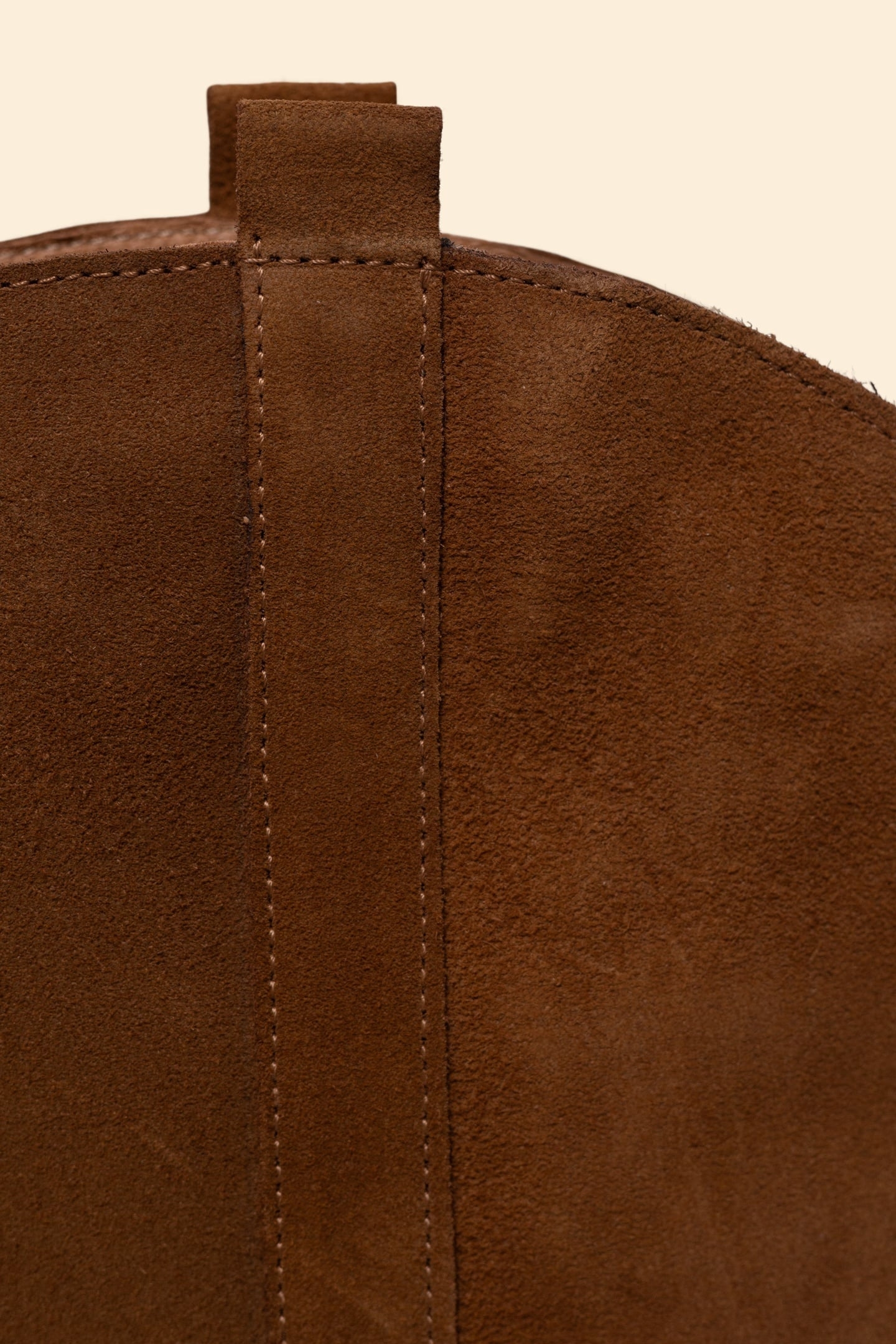 CAMEL SUEDE COWBOY BOOTS CAMEL 6