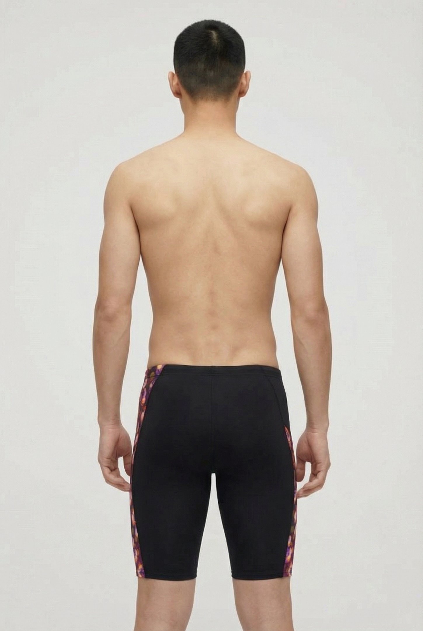 MEN'S CRAZY ARENA SWIM JAMMER ALLOVER PA BLACK MULTI 2