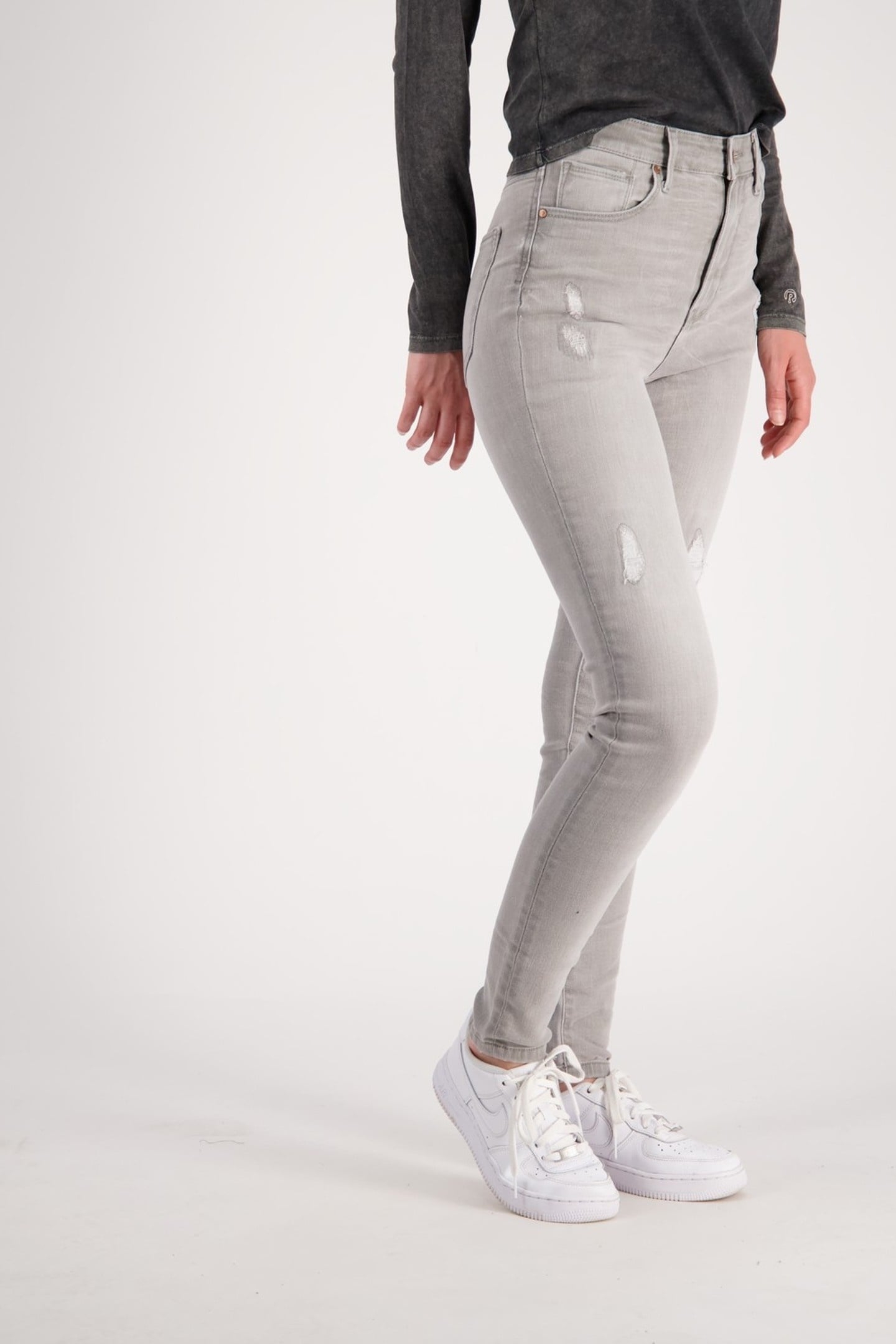 BLOSSOM SUPER SKINNY JEANS VINTAGE GREY 4