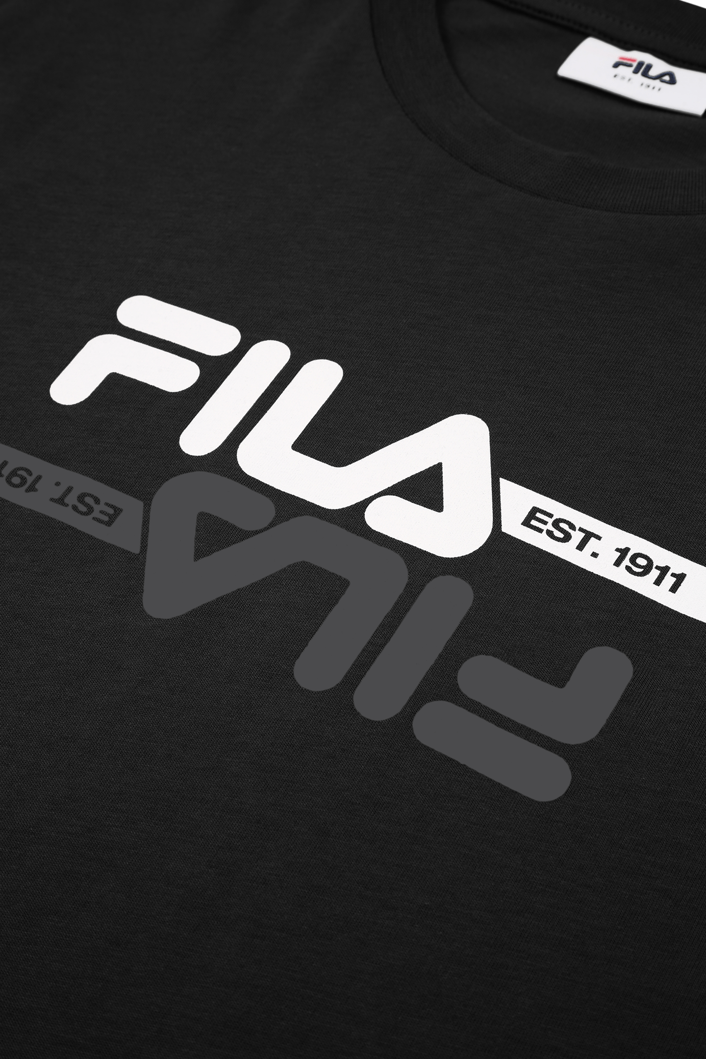 MANTA REGULAR GRAPHIC T-SHIRT BLACK 7