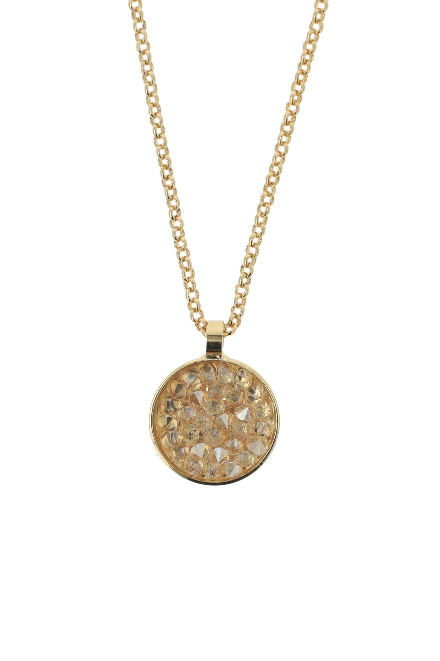 CLASSIC ROCKS NECKLACE GOLD 2