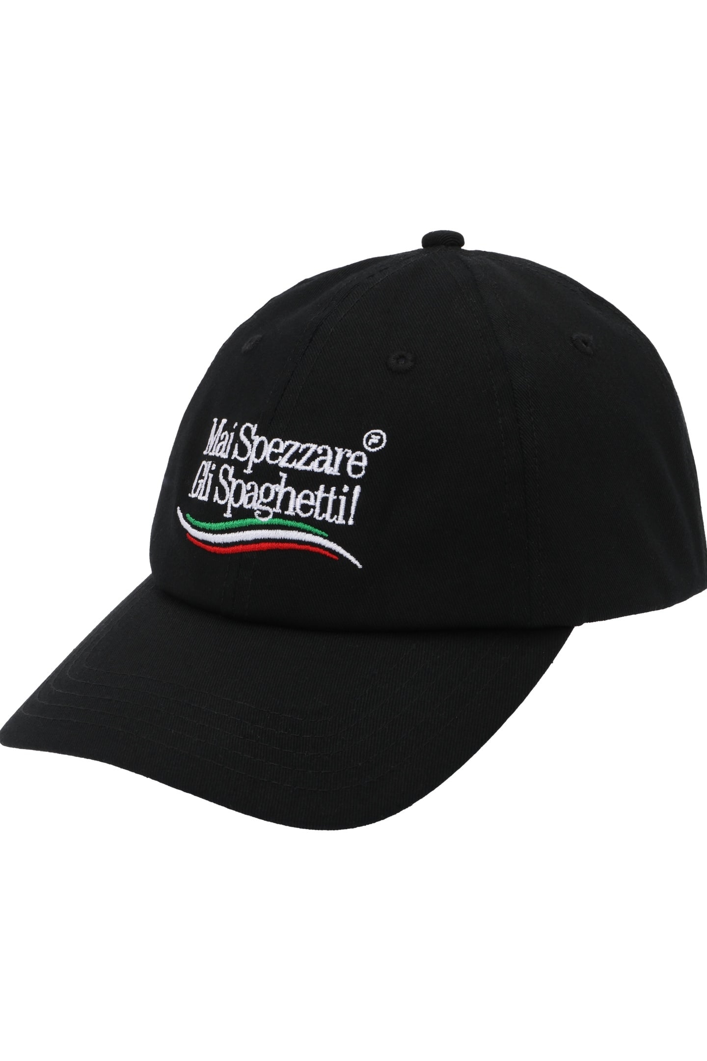 UNISEX NAVIGLI LOW PROFILE 6-PANEL GRAPHIC CAP BLACK 1