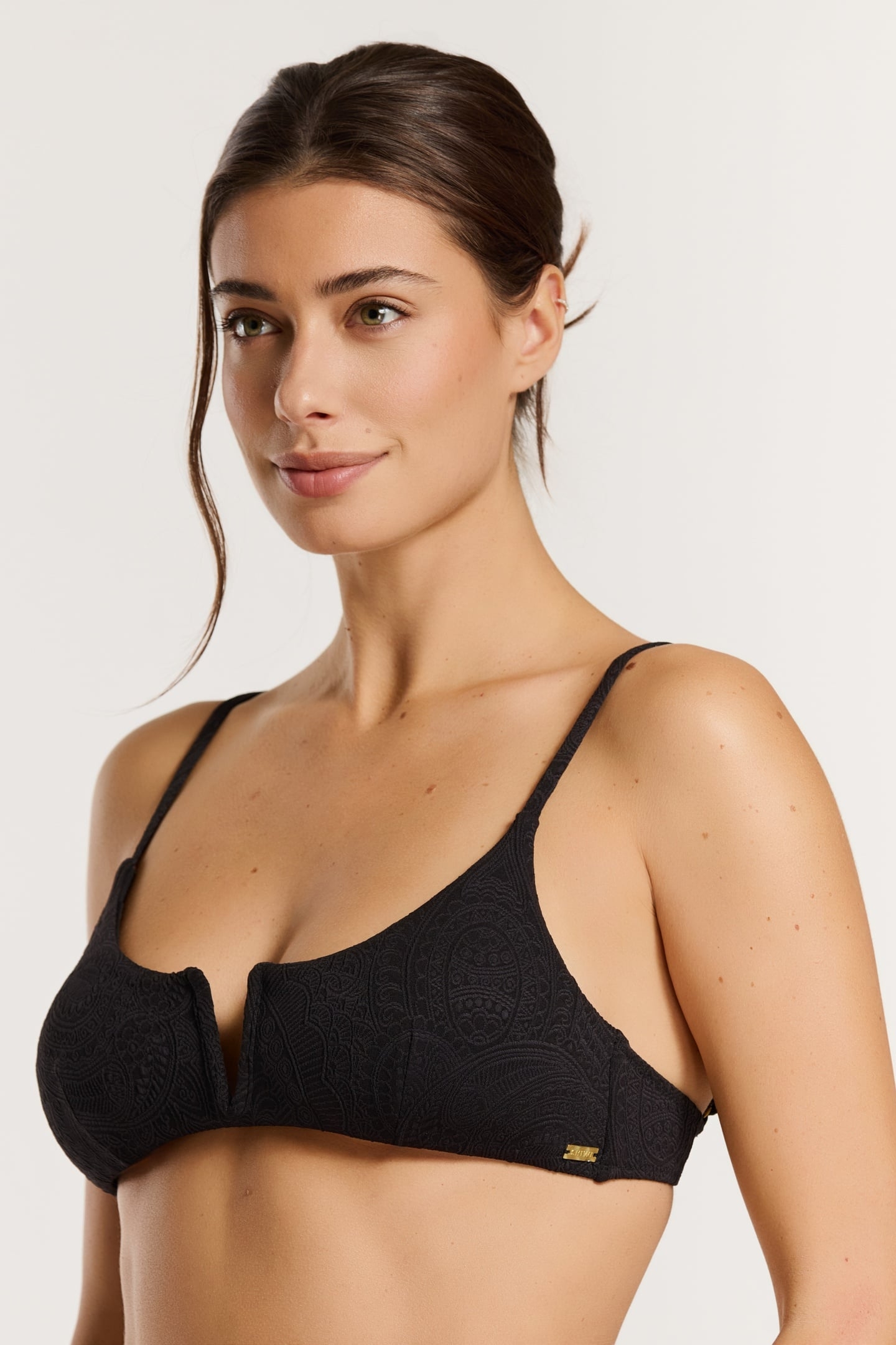 LEAH BIKINI SET PAISLEY STRUCTURE BLACK PAISLEY STRUCTURE 7