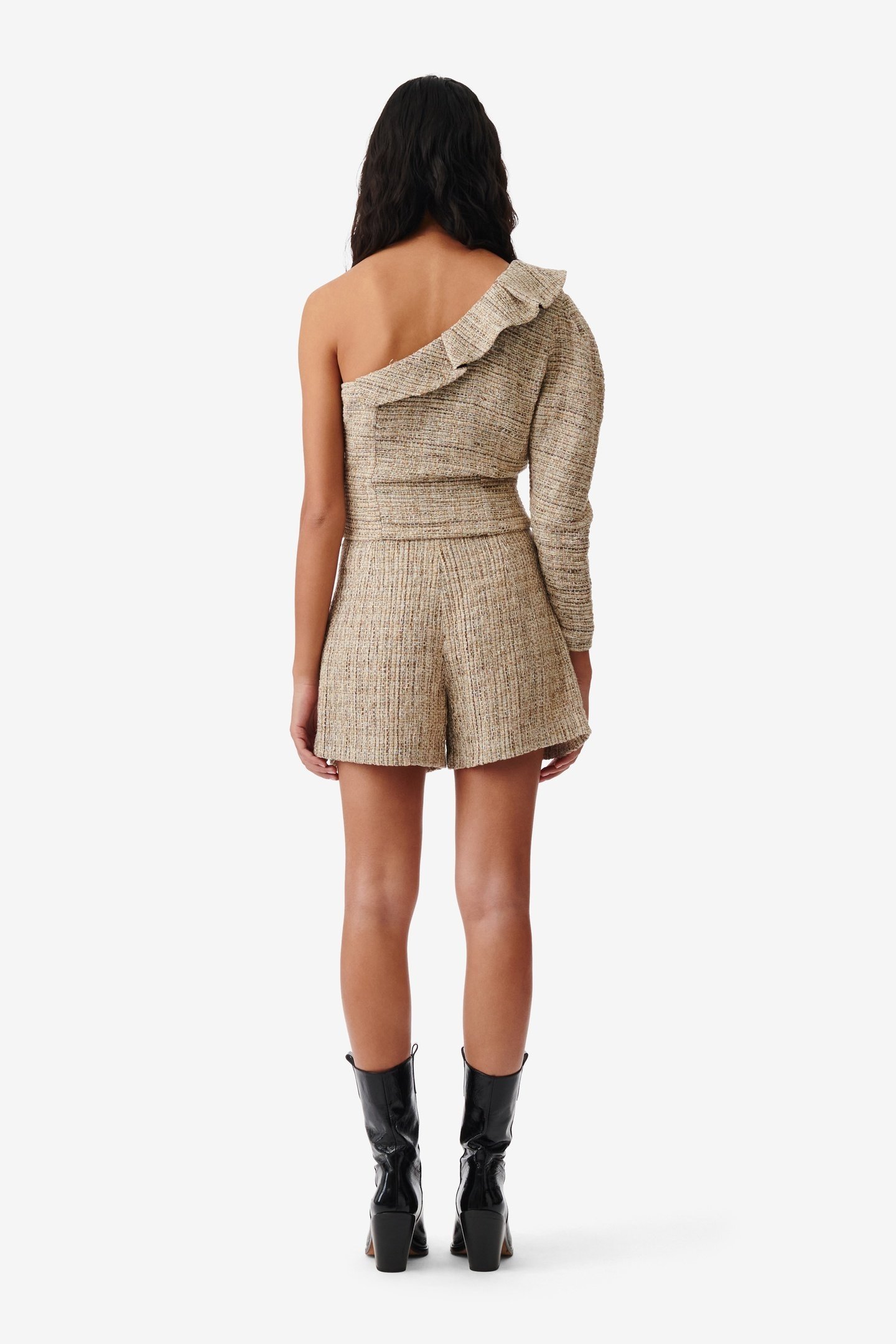 LIZY TOP MIXED BEIGE 3