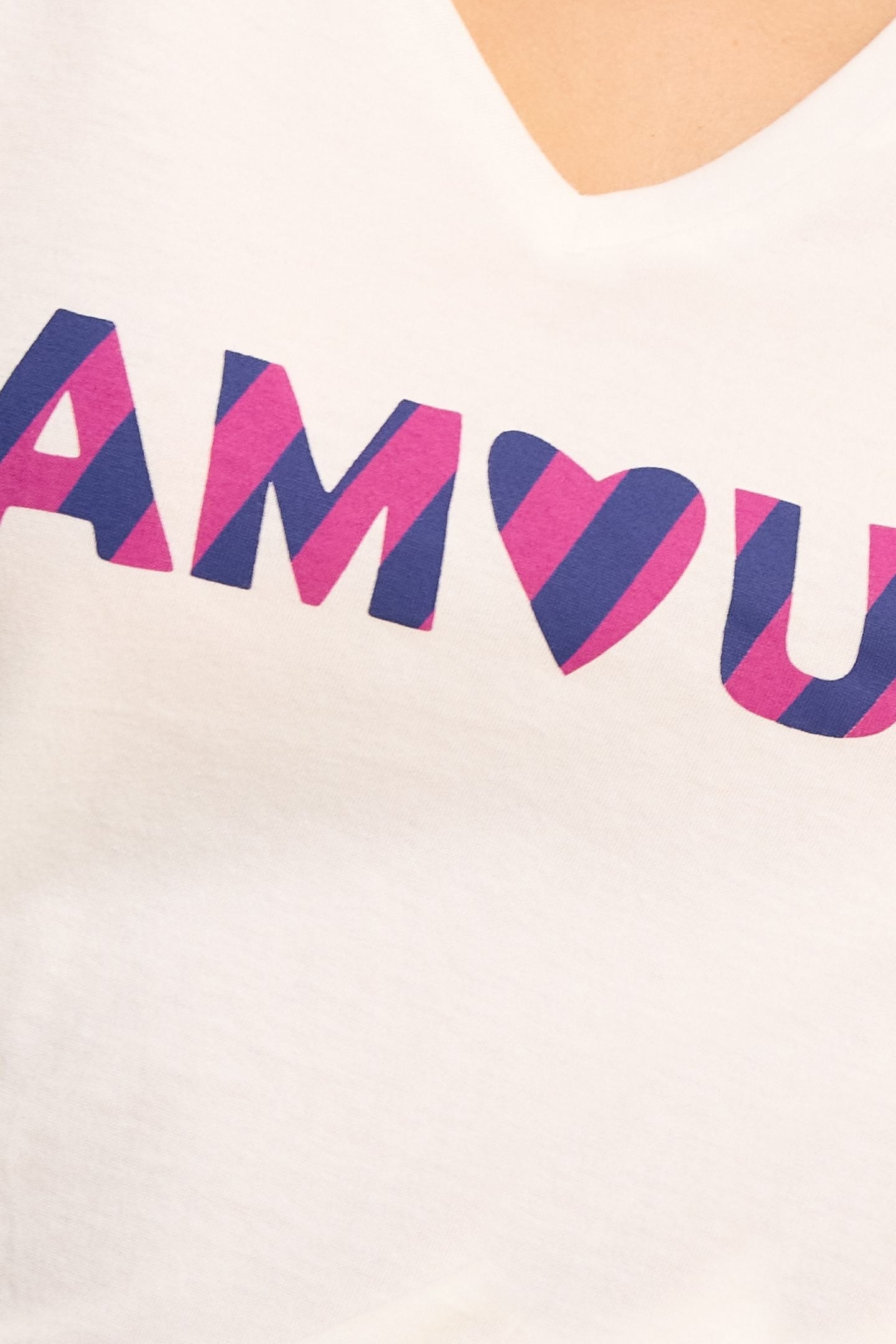 WHITE SHORT-SLEEVED T-SHIRT WITH STRIPED SLOGAN OFF-WHITE 6