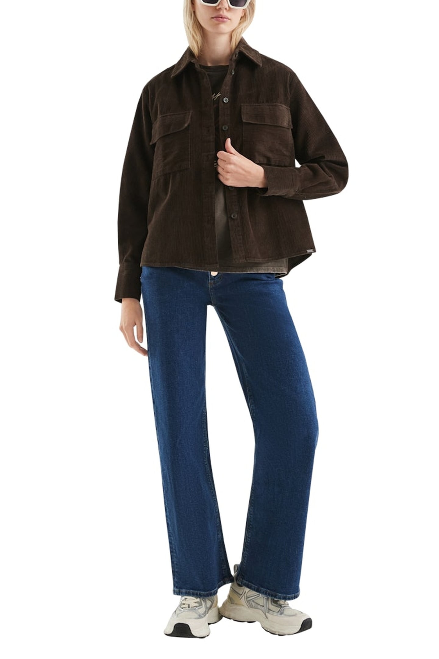 S.OLIVER-QS BLOUSES BROWN-DARK 1