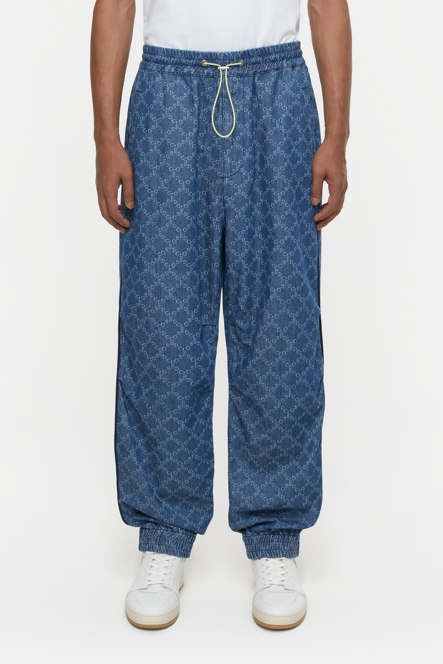 TRACK SUIT PANTS JEANS MID BLUE 3