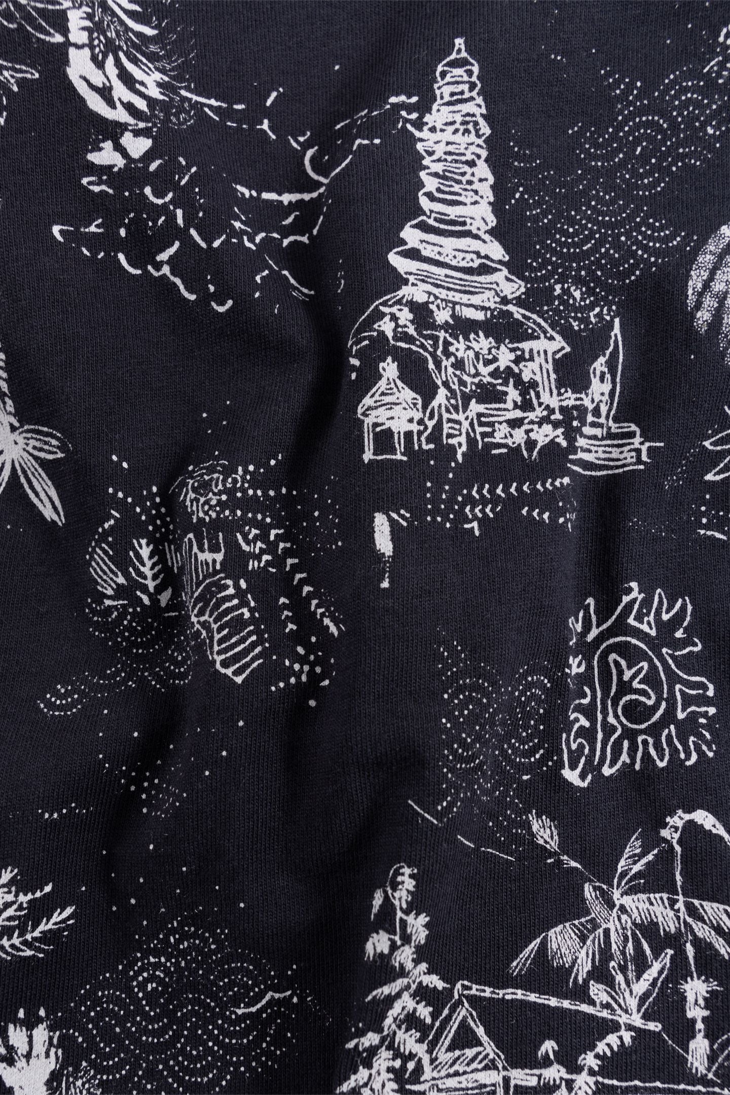 GREY JUNGLE PRINT SHIRT 6