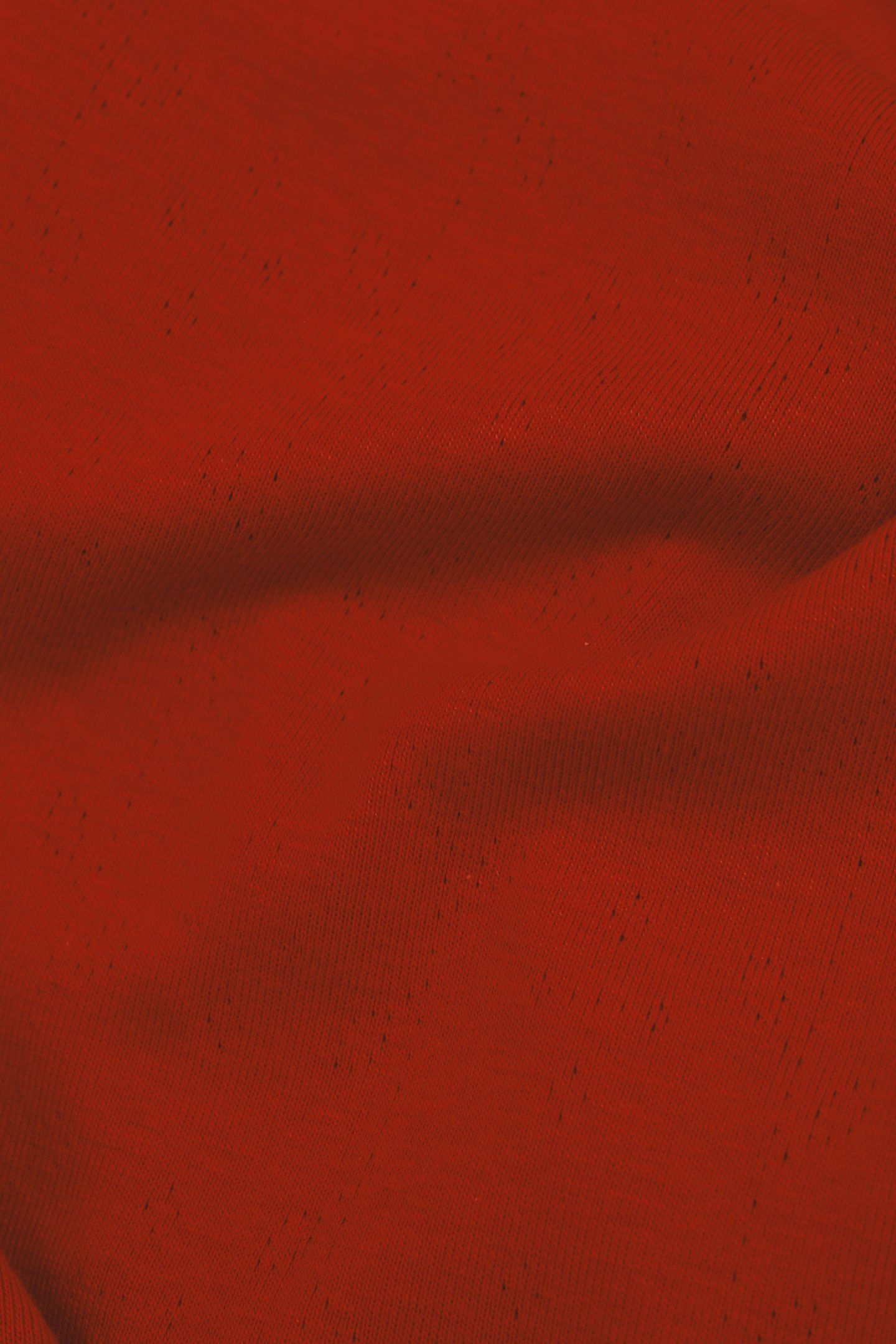 RED POINTELLE KNIT T-SHIRT WITH BUTTONS CARMINE RED 6