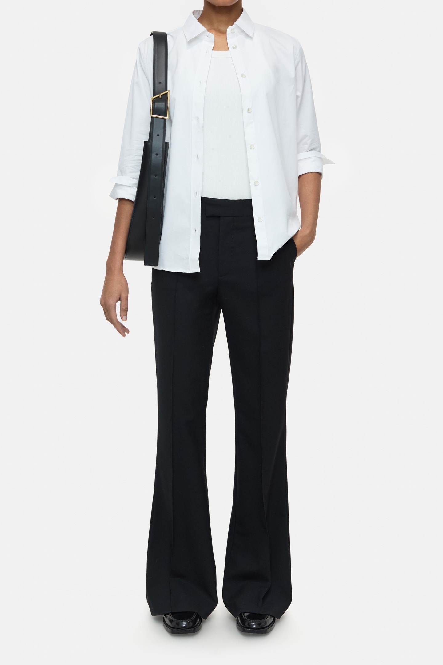 LONG SLEEVE SHIRT SHIRTS & BLOUSES WHITE 6