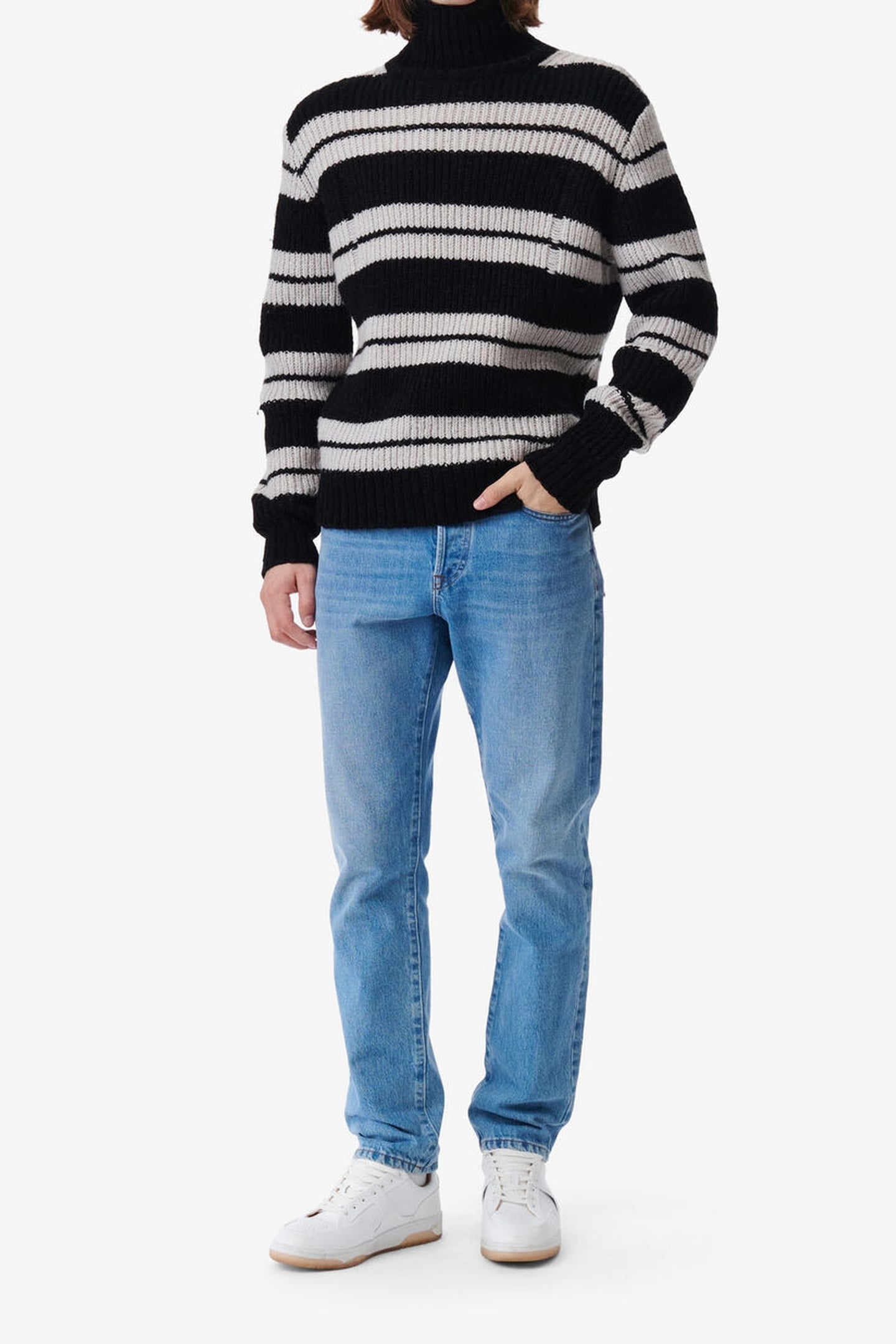 OMINO PULLOVER BLACK/GREY 2