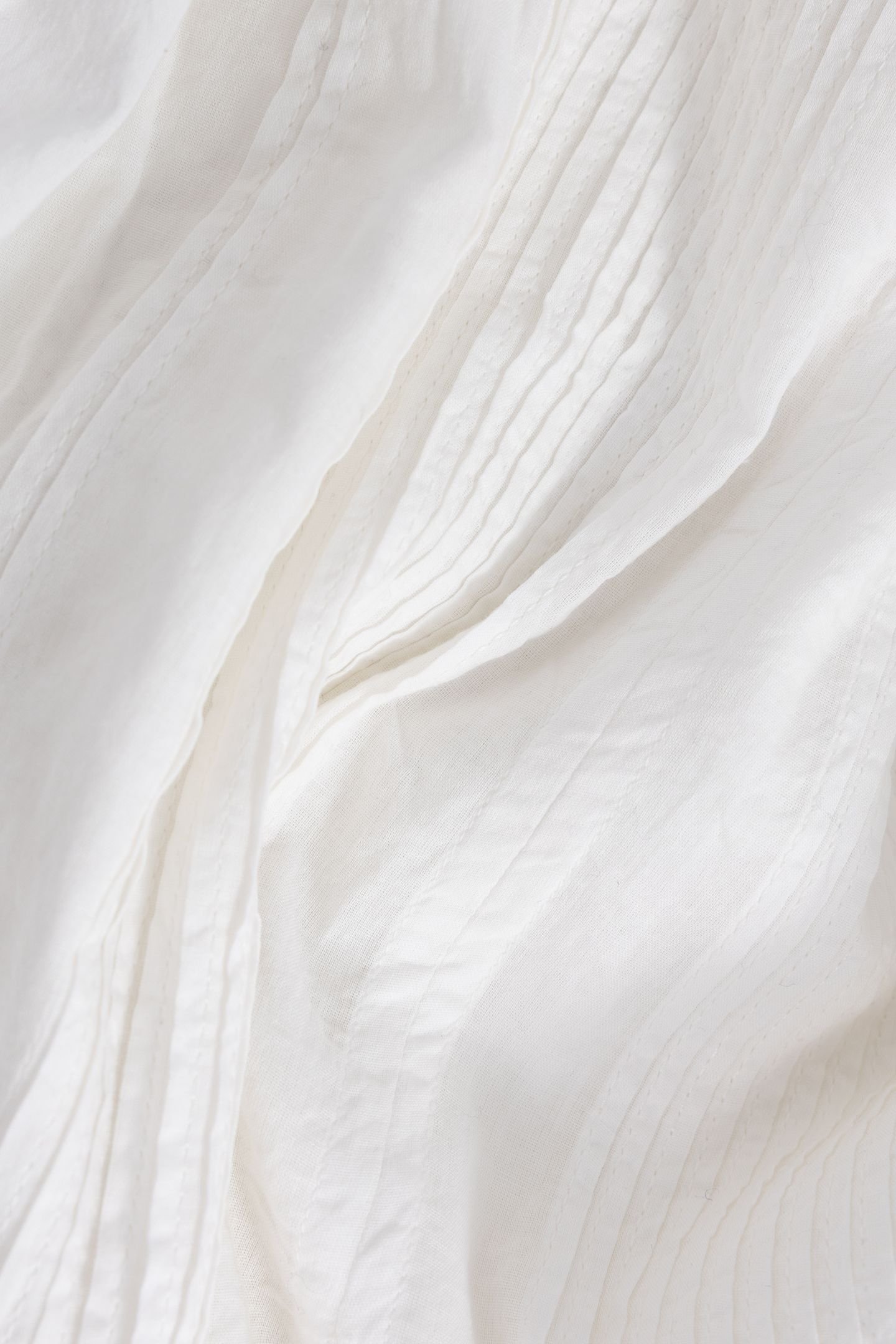 OFF-WHITE ORGANIC COTTON BLOUSE DECORATED WITH PASSEMENTERIE 8