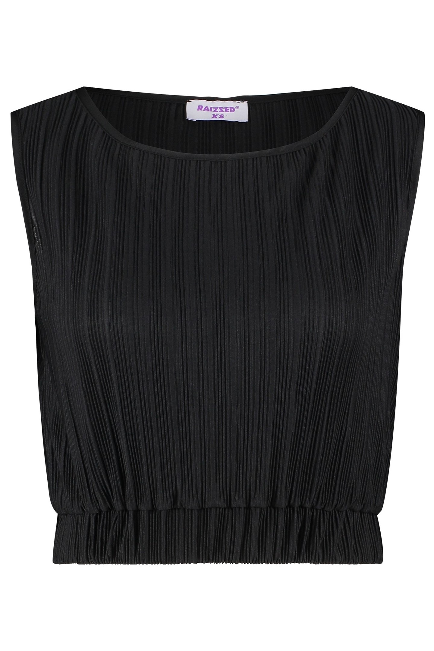 ZENAIA SLEEVELESS DEEP BLACK 1