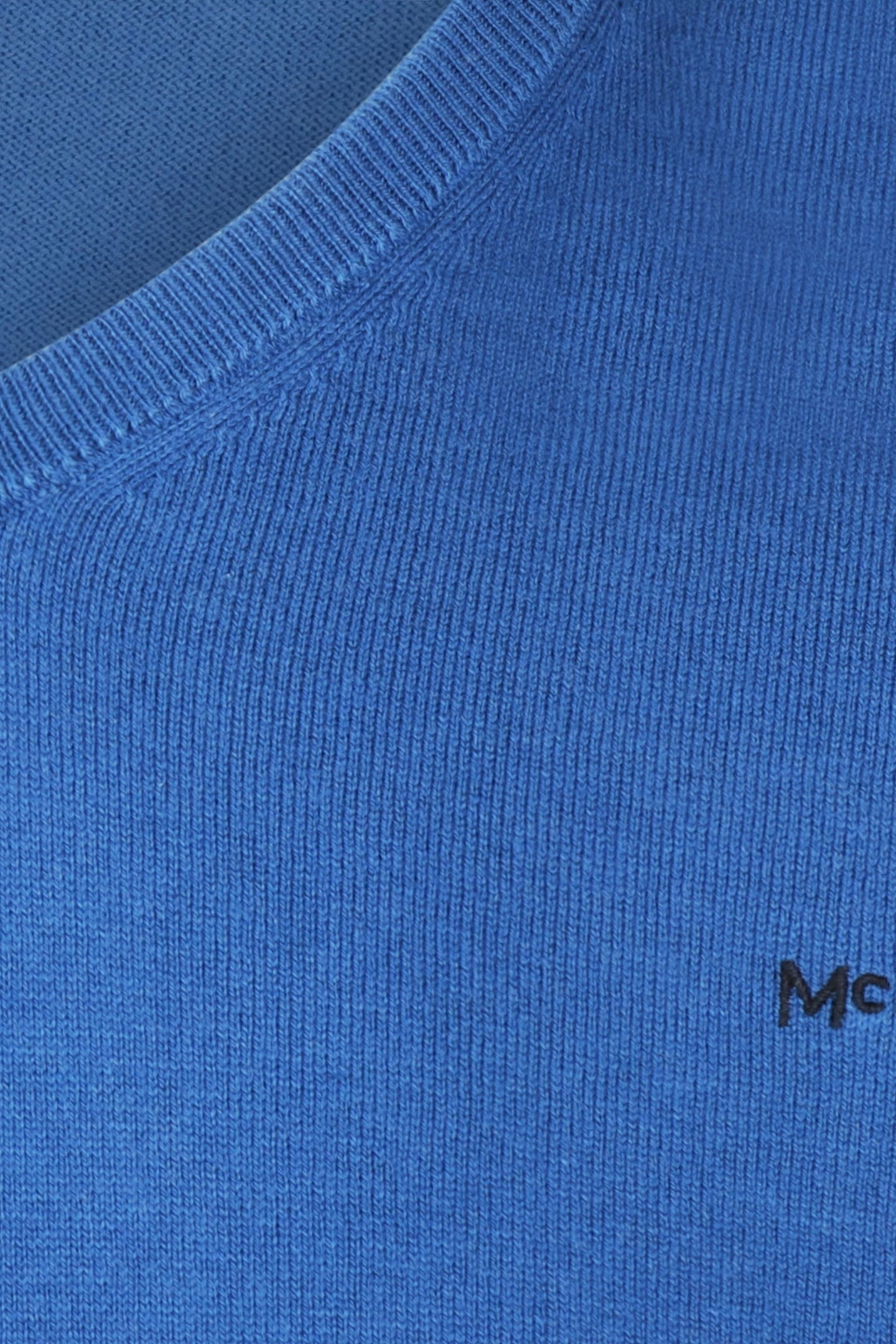 V-NECK SWEATER KOBALT 7