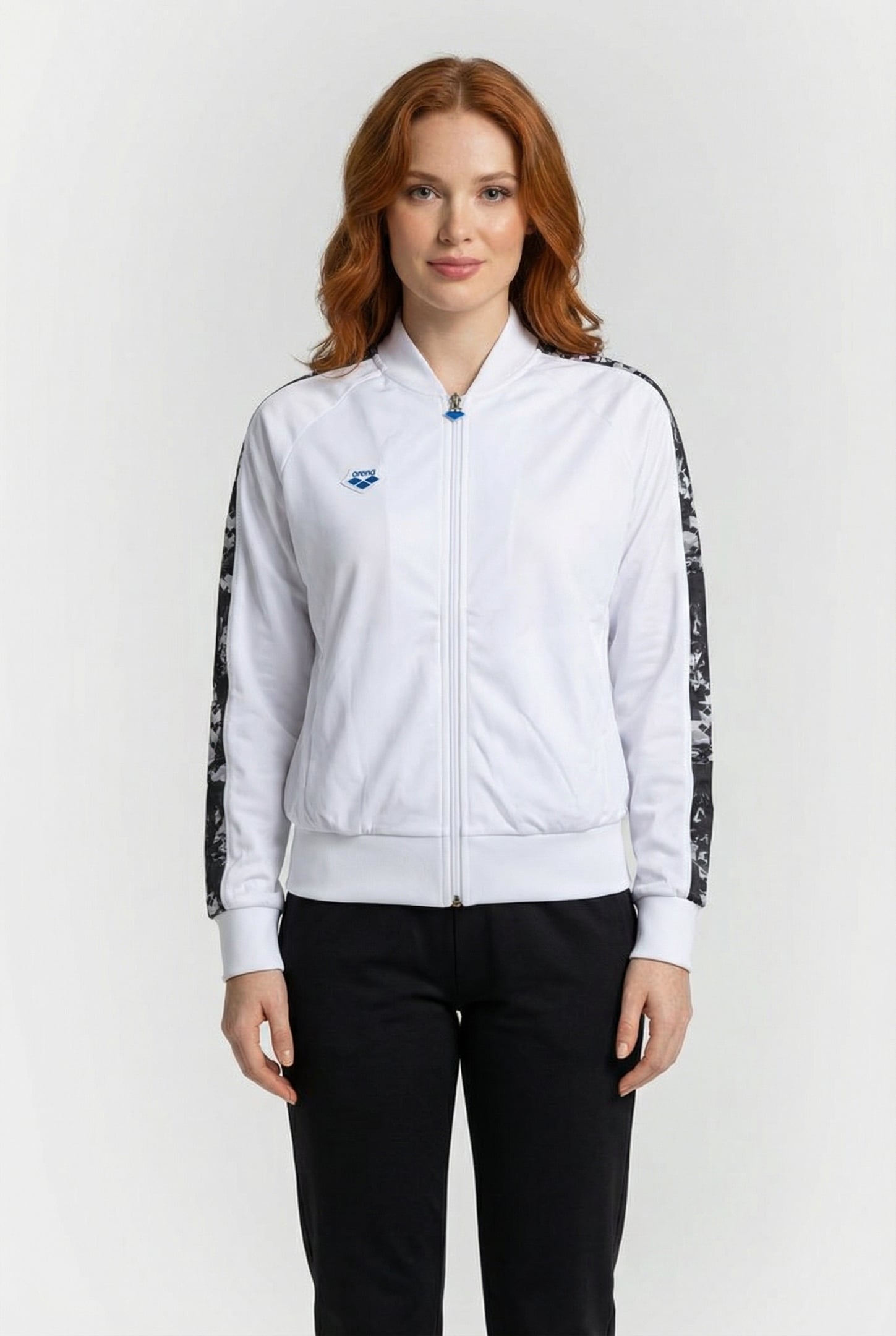 W RELAX IV TEAM JACKET WHITE BLACK MULTI 1