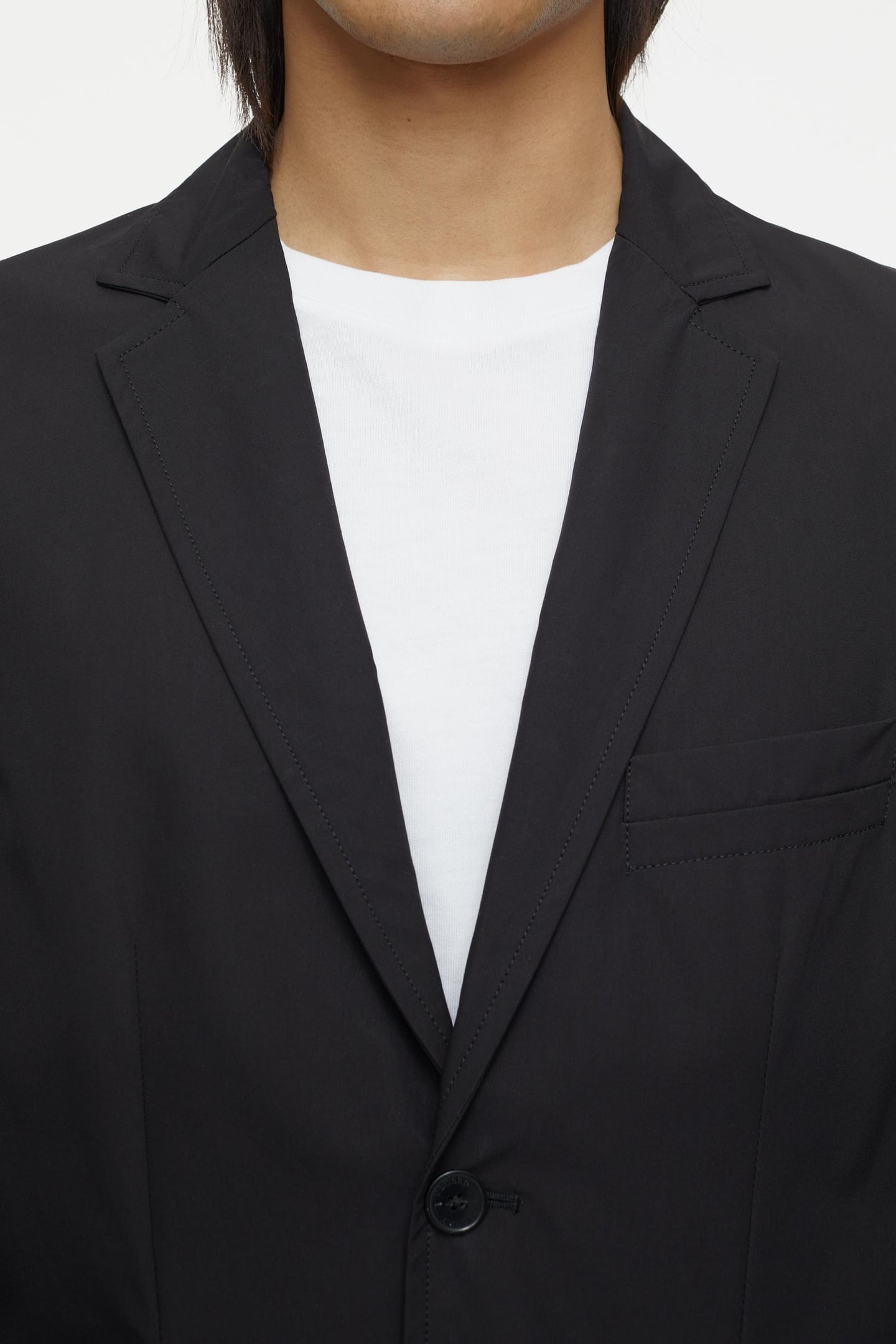 SINGLE BREASTED BLAZER BLACK 5