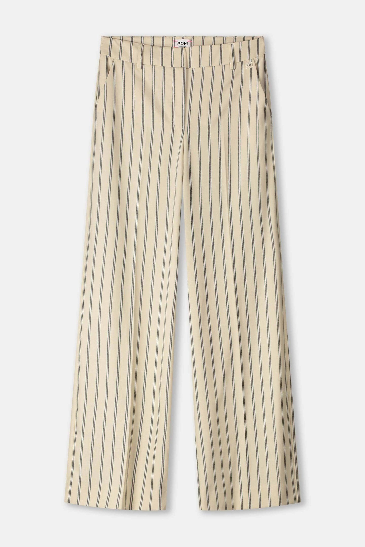 PANTS - STRIPED CREAM BEIGE 6