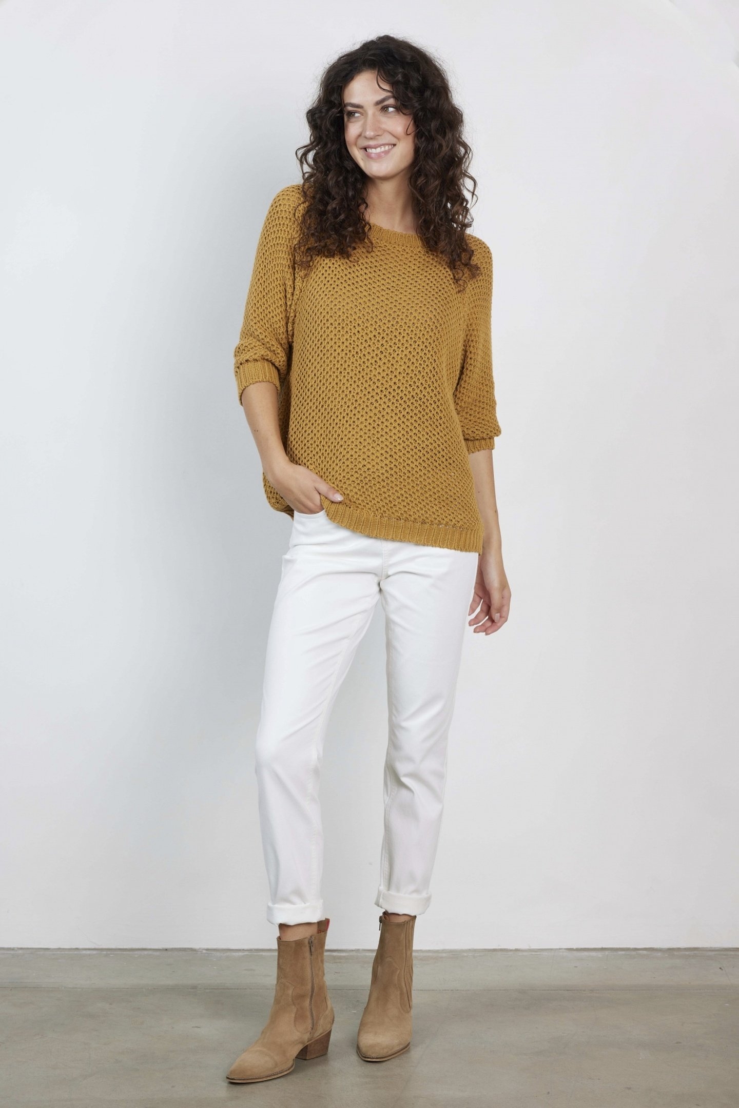 PULLOVER ELVIRA SPICE BROWN 1